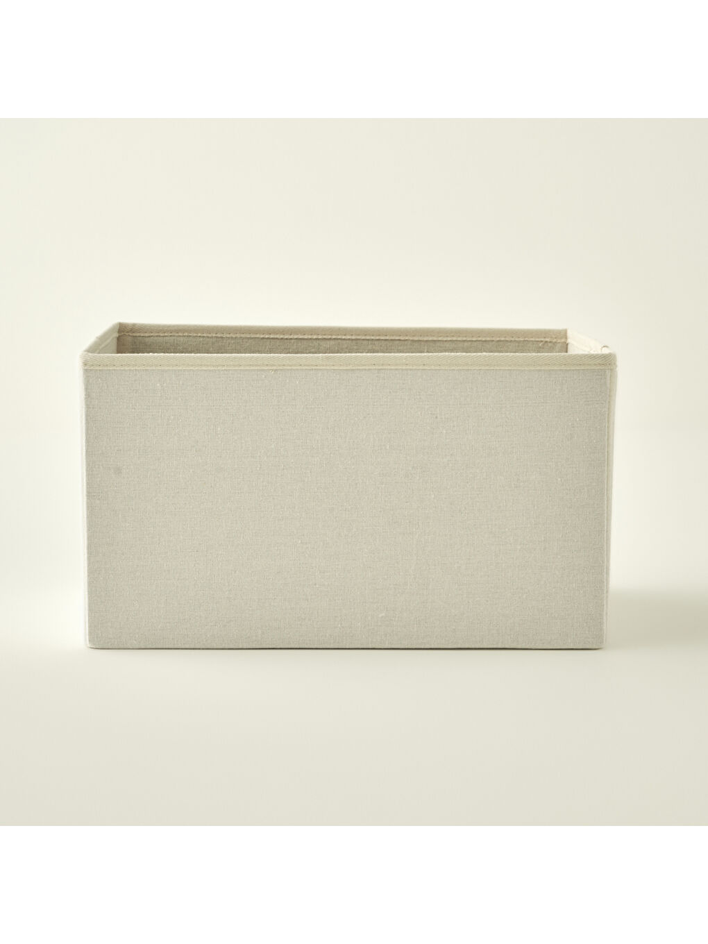 Bej Ella Katlanabilir Organizer Sepet Naturel (36x24x20 cm)