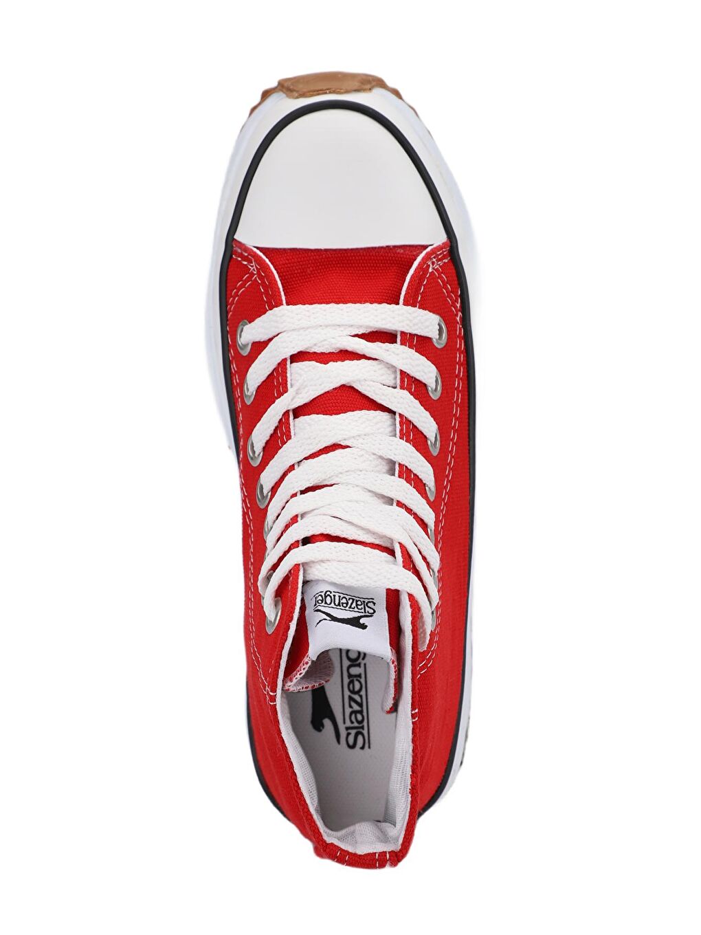 Siyah SUN Sneaker Kadın Ayakkabı Kırmızı-4