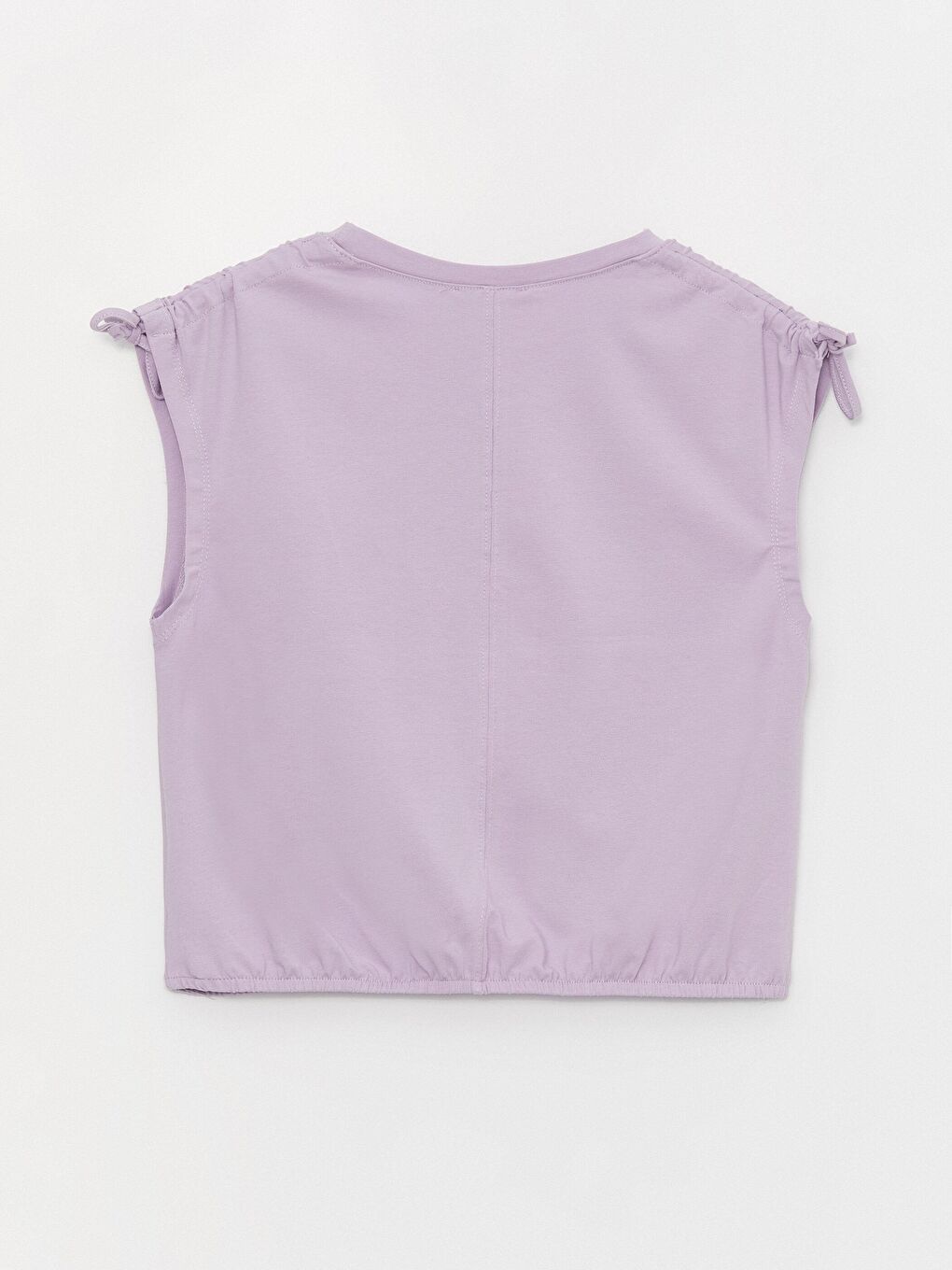 Lila Kız Çocuk Çizgi Film Anime Bluz-2