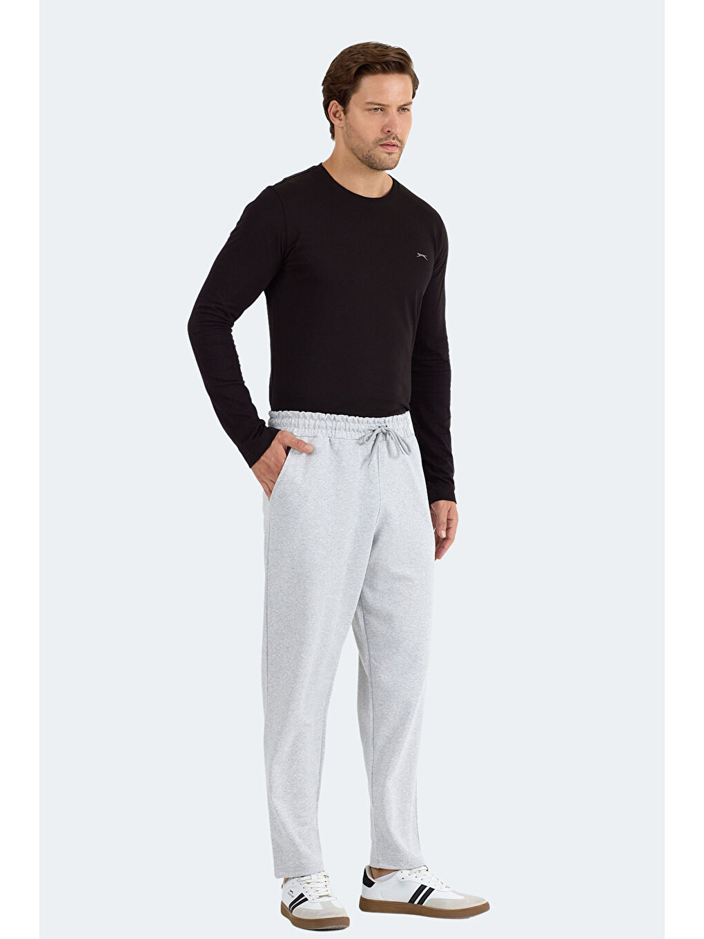 MAKE Erkek Gri Eşofman Altı-6