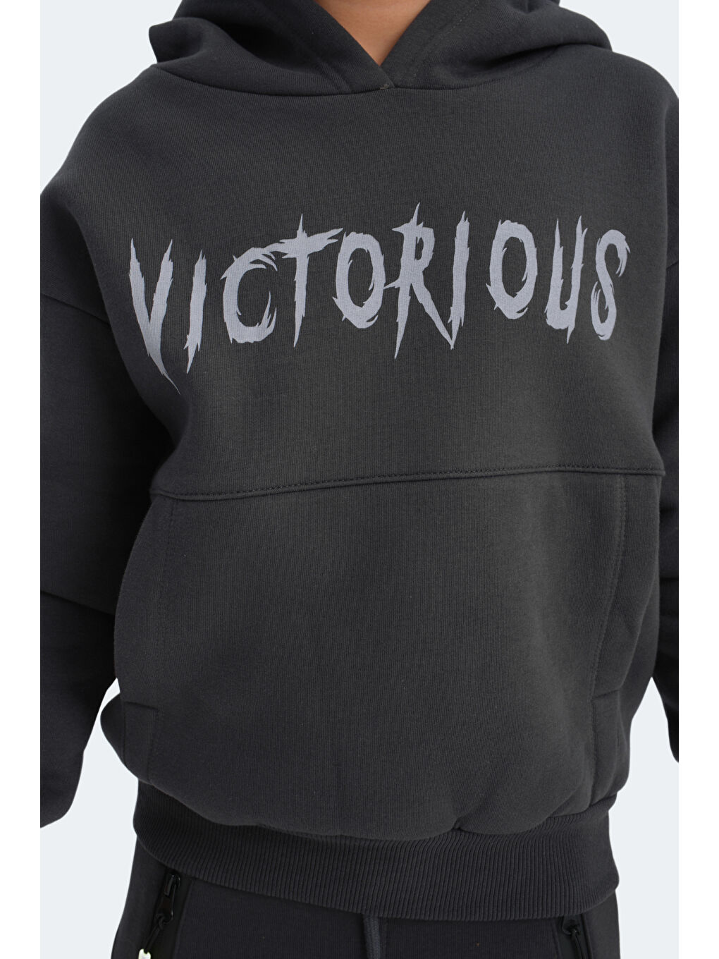 LEXUS Unisex Çocuk Sweatshirt Koyu Gri-4