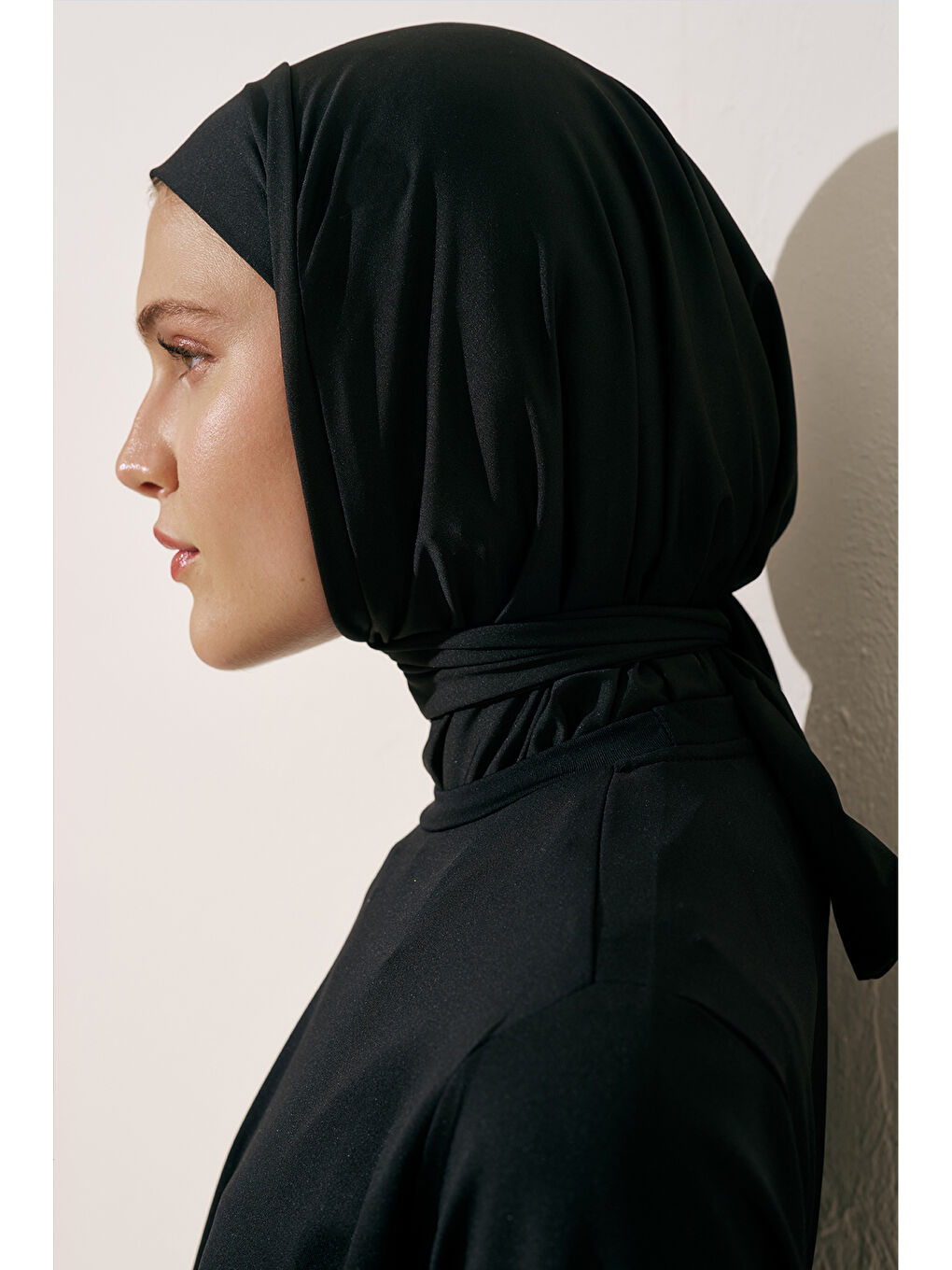 Tesettür Mayo Bone Siyah-1