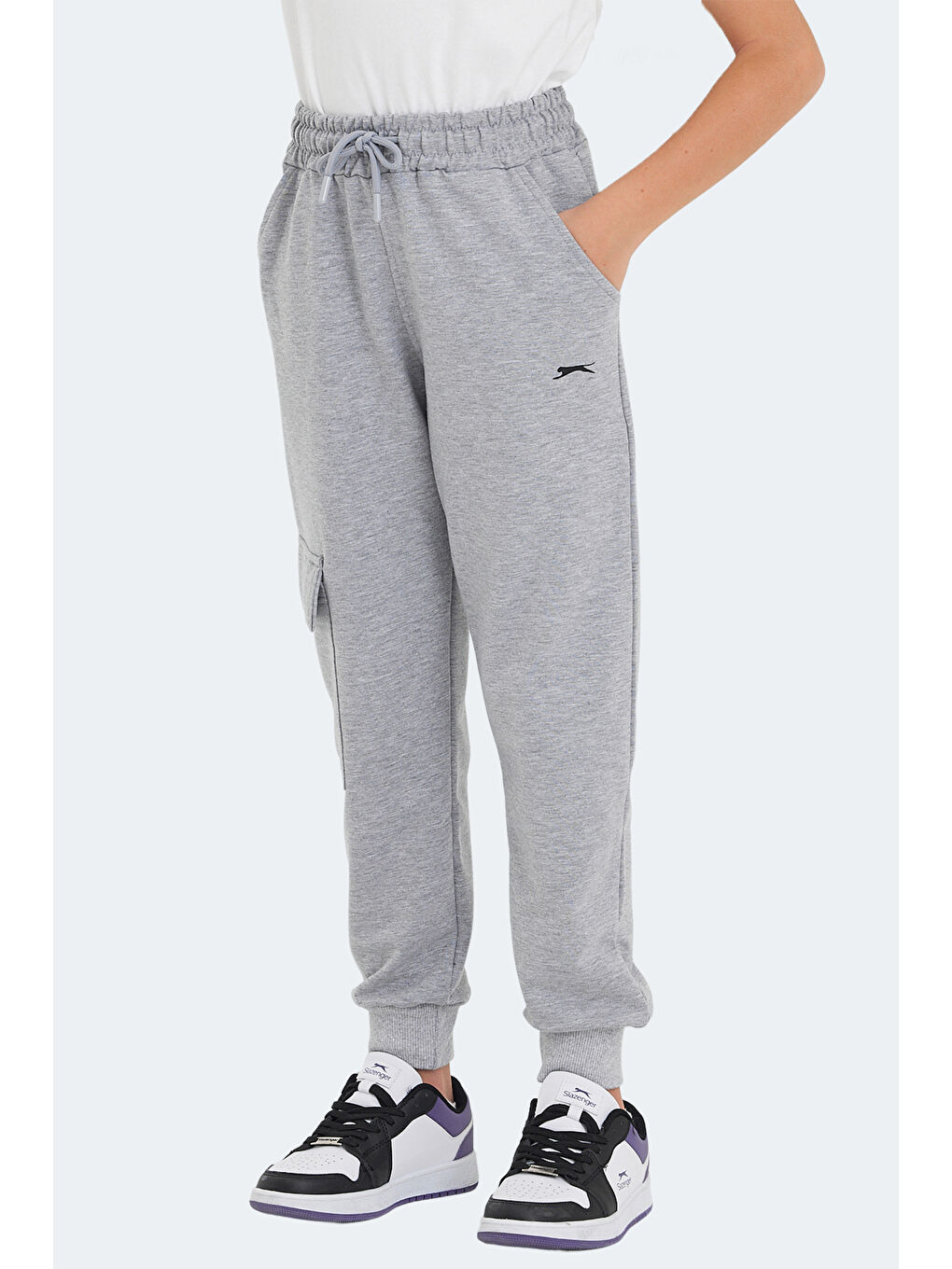 LIVE Unisex Çocuk Eşofman Altı Taş Gri