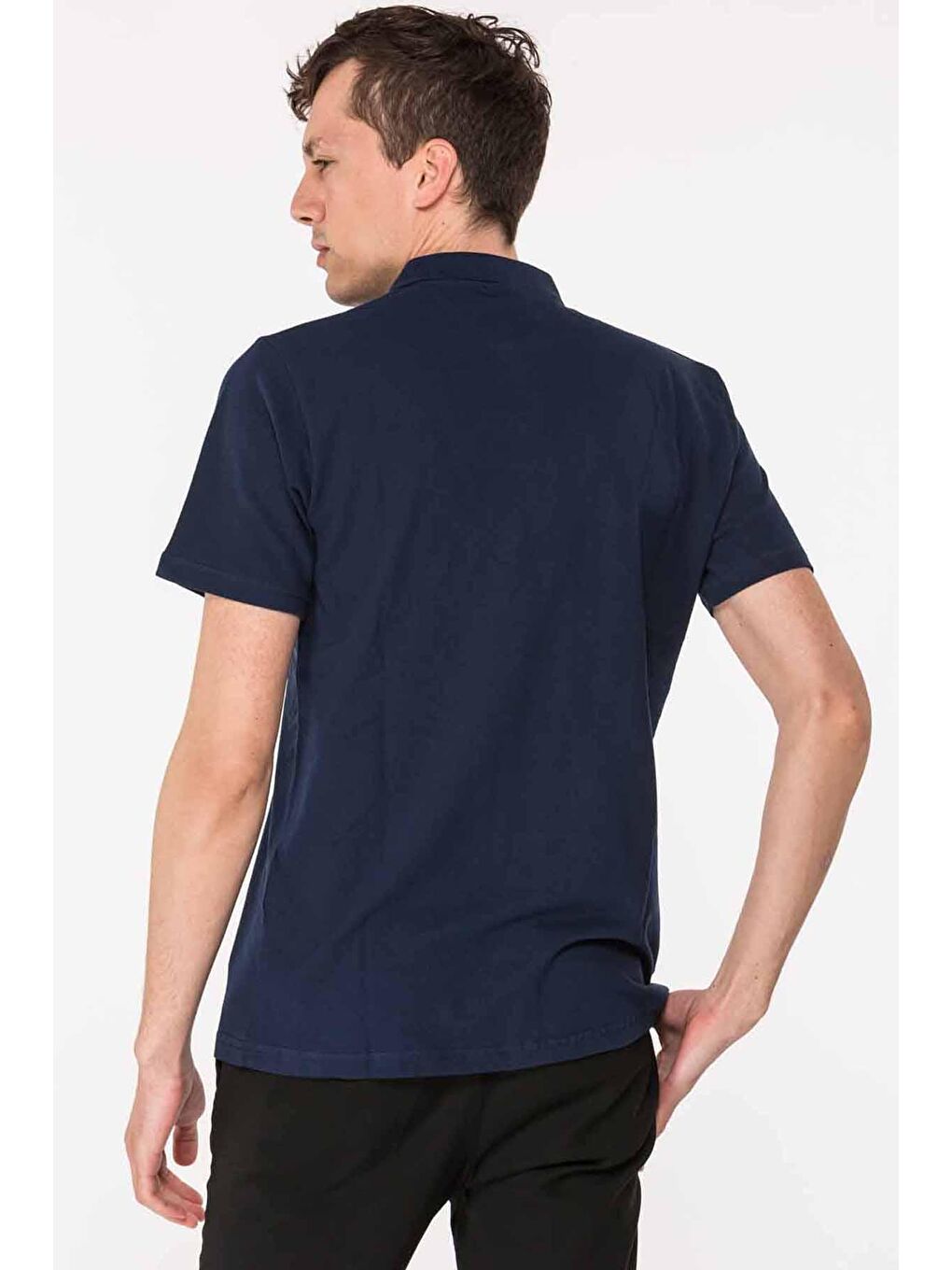 SALVATOR Erkek Tişört Lacivert-2