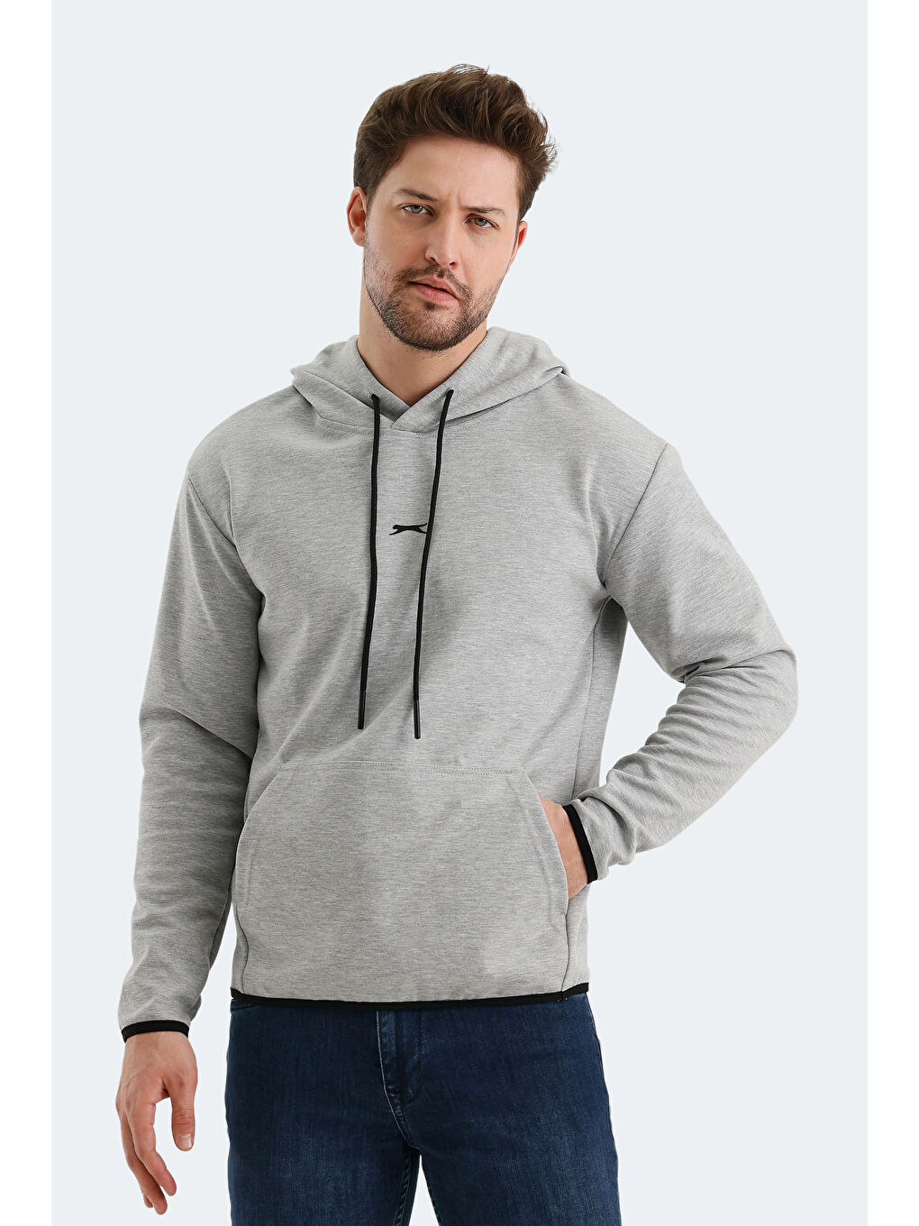 VADIMIR  Erkek Hoodie Gri-2