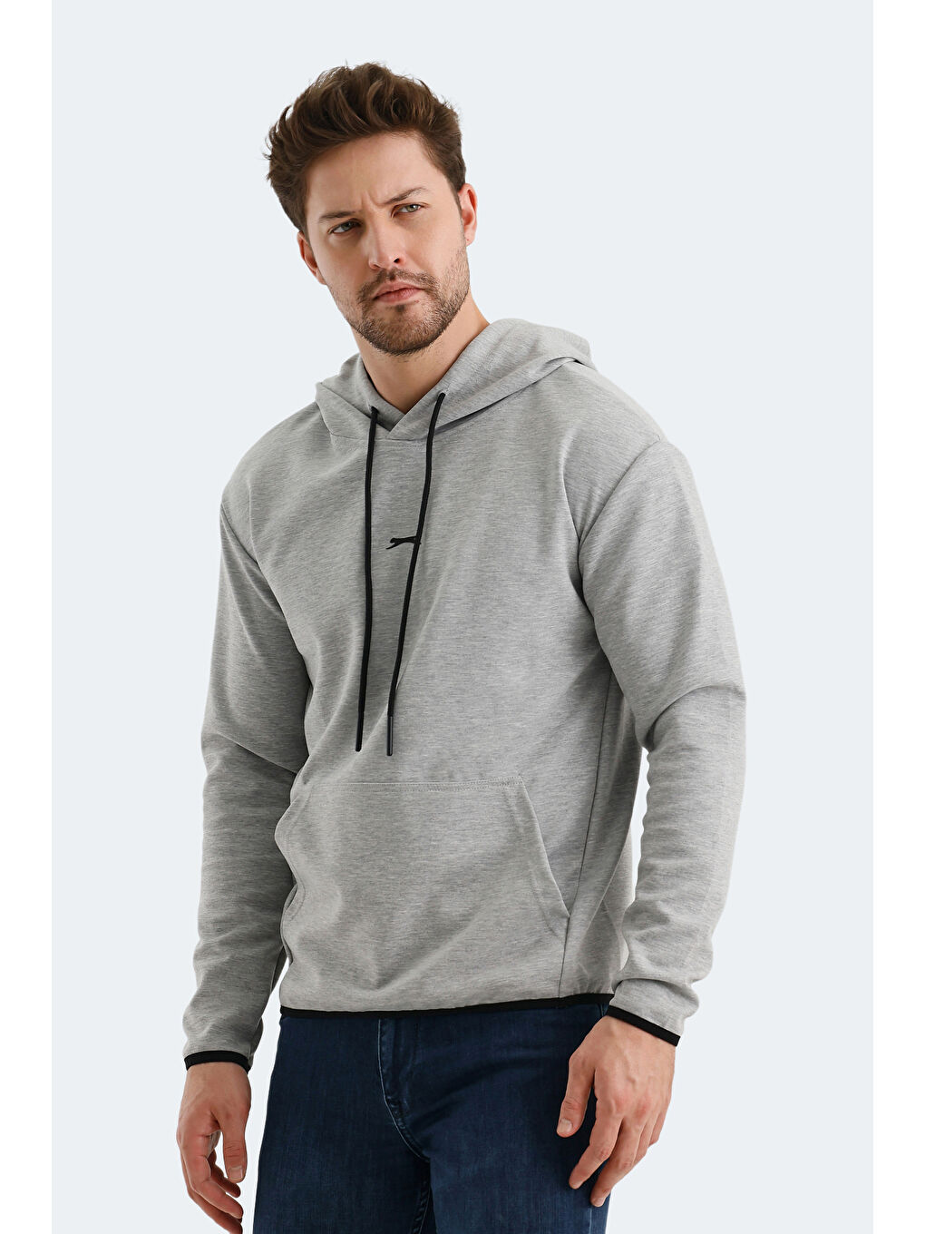 VADIMIR  Erkek Hoodie Gri-5