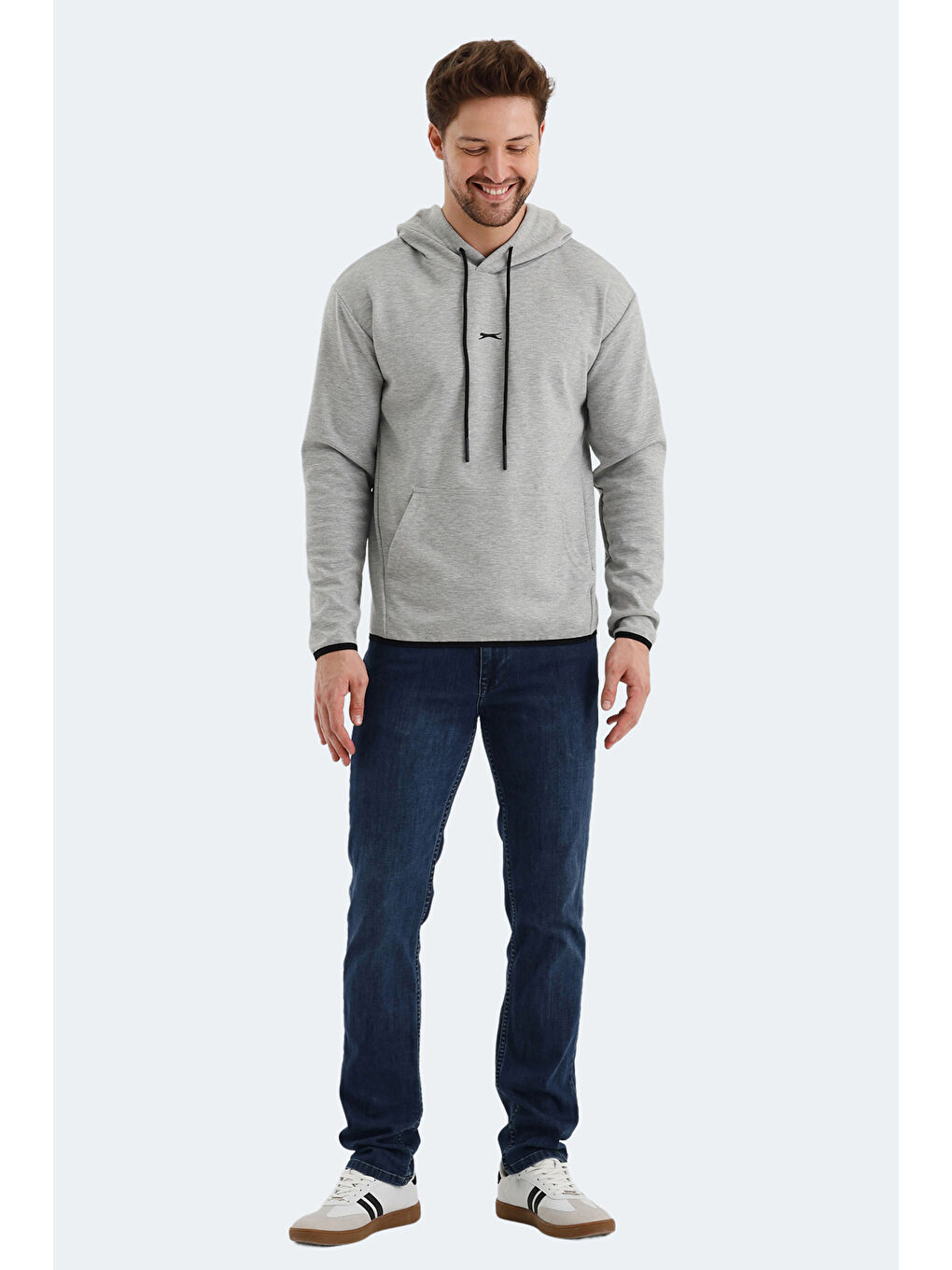 VADIMIR  Erkek Hoodie Gri-6