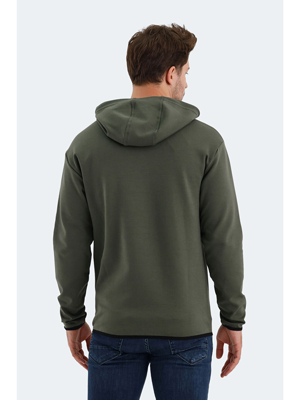 VADIMIR  Erkek Hoodie Haki-1