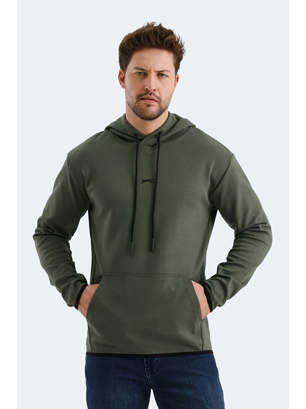 VADIMIR  Erkek Hoodie Haki-2