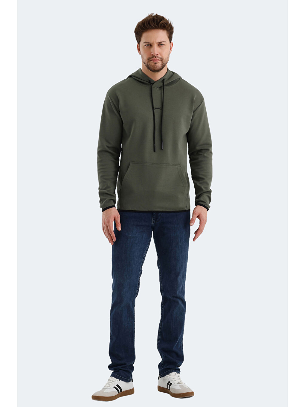 VADIMIR  Erkek Hoodie Haki-6