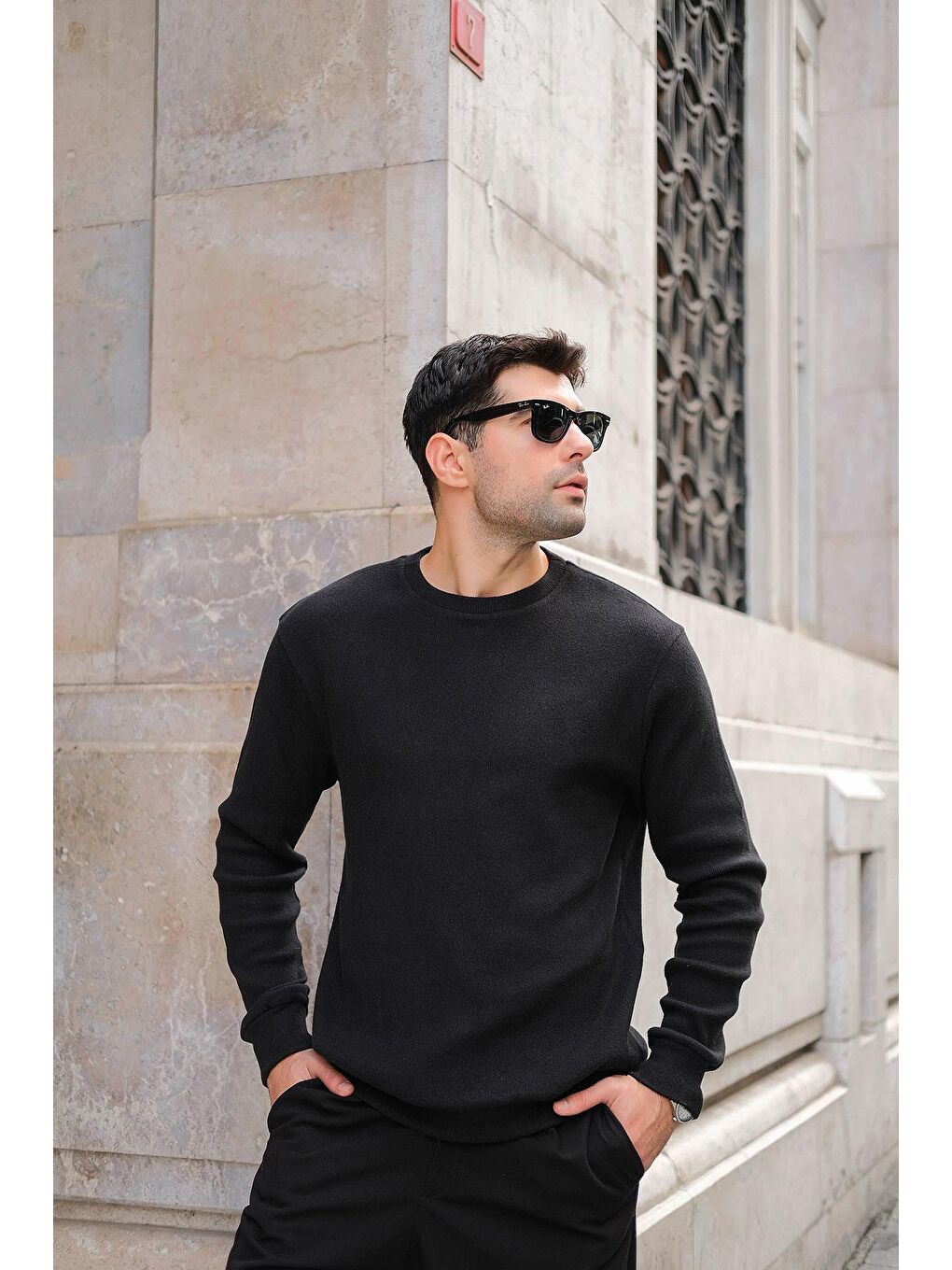Ottoman Siyah Sweatshirt