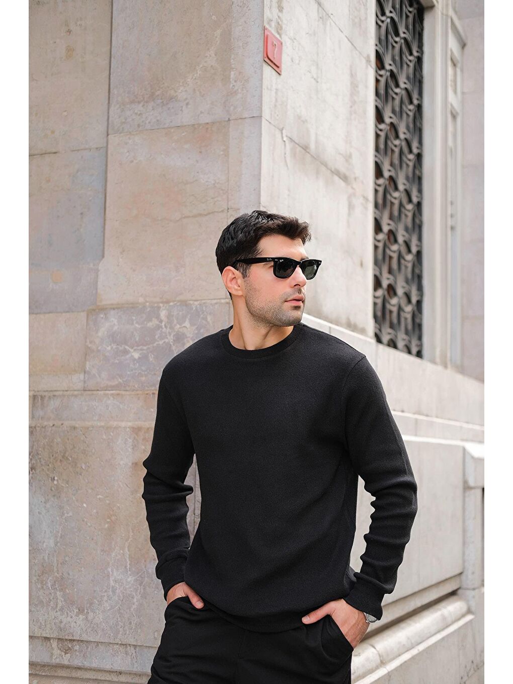 Ottoman Siyah Sweatshirt-4