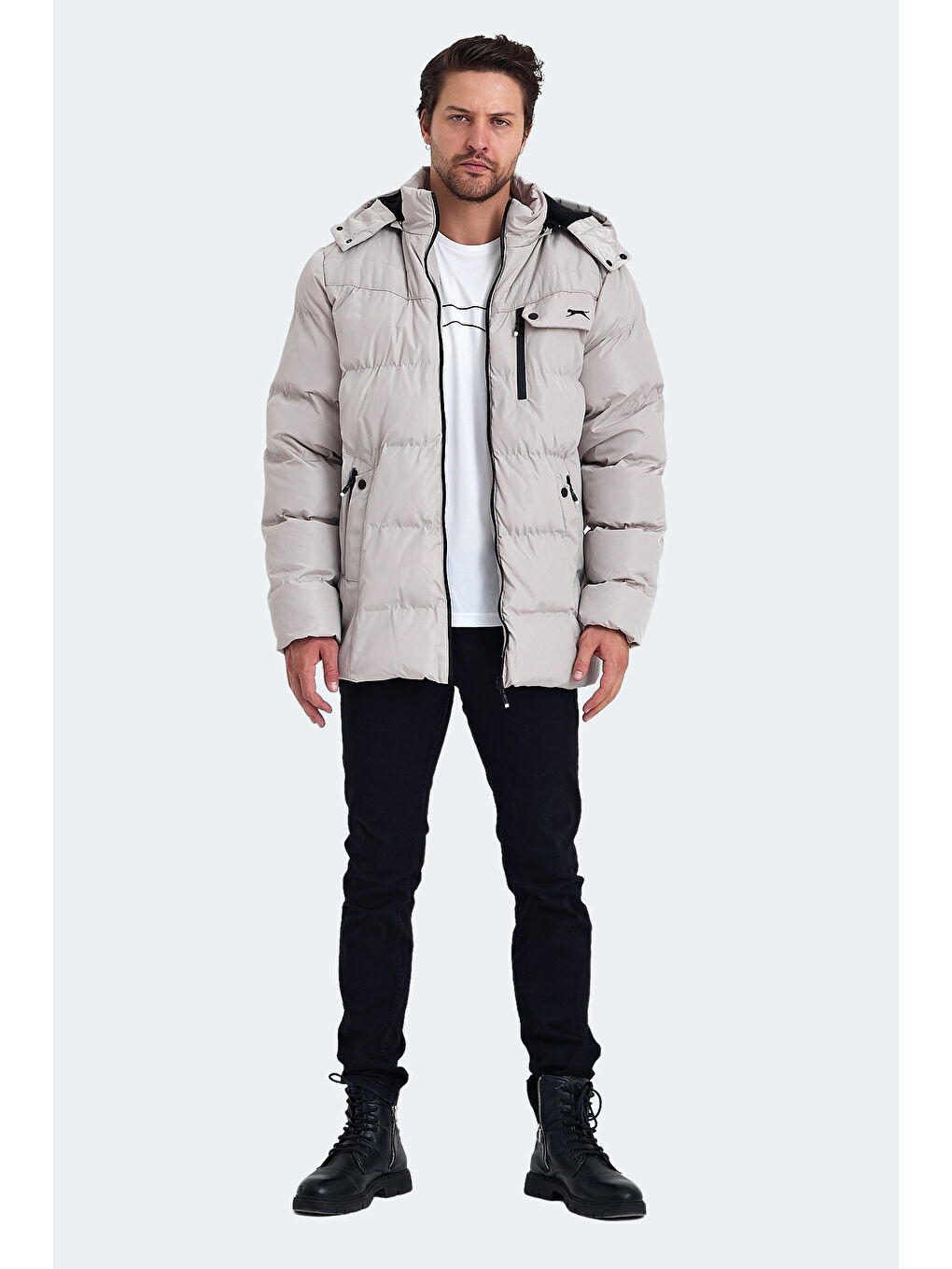 GAJA Erkek Mont   Kaban Bej-6