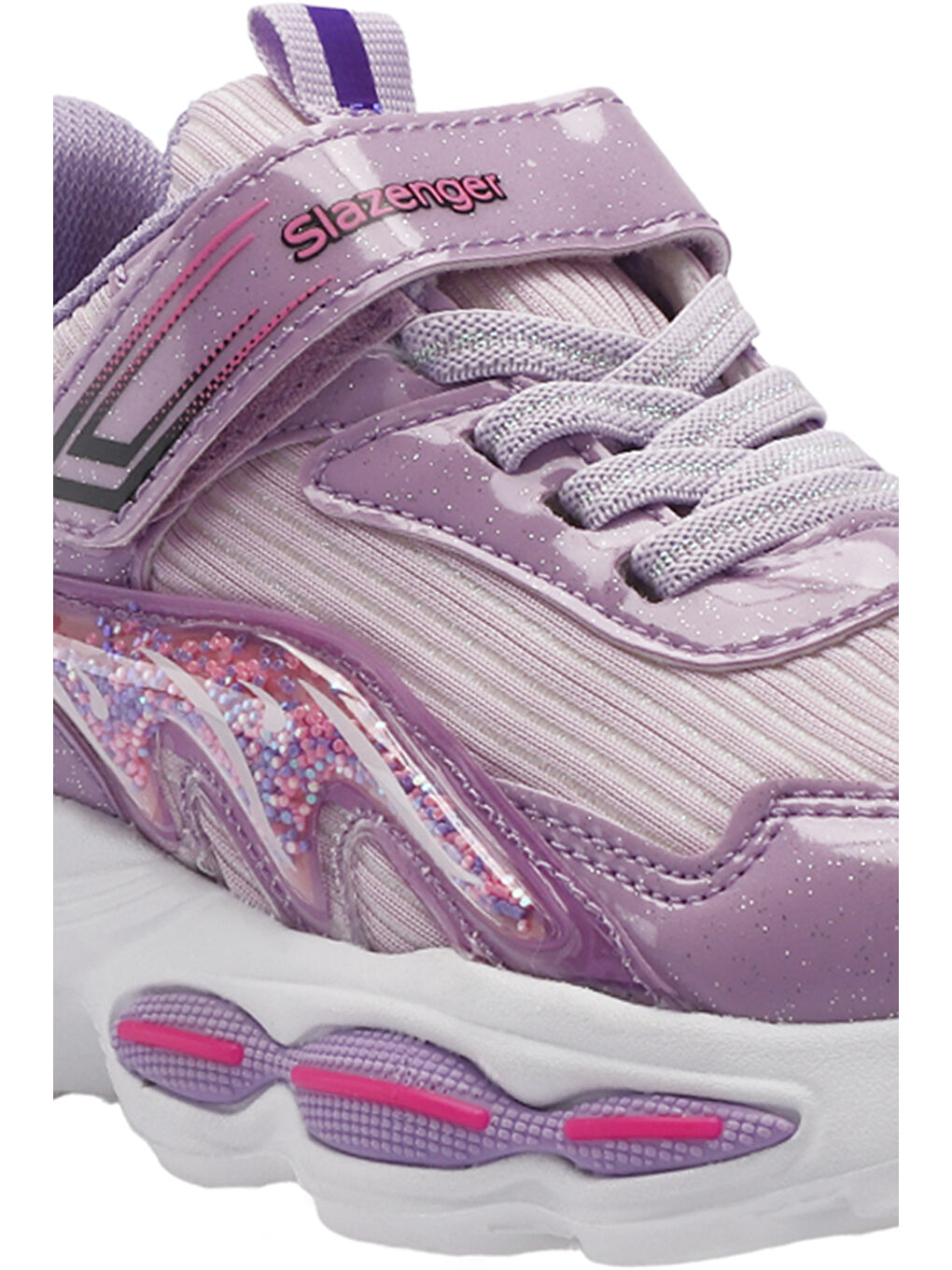 NOBLE I Kız Çocuk Cırt Cırtlı Lila Günlük Spor Ayakkabısı-3