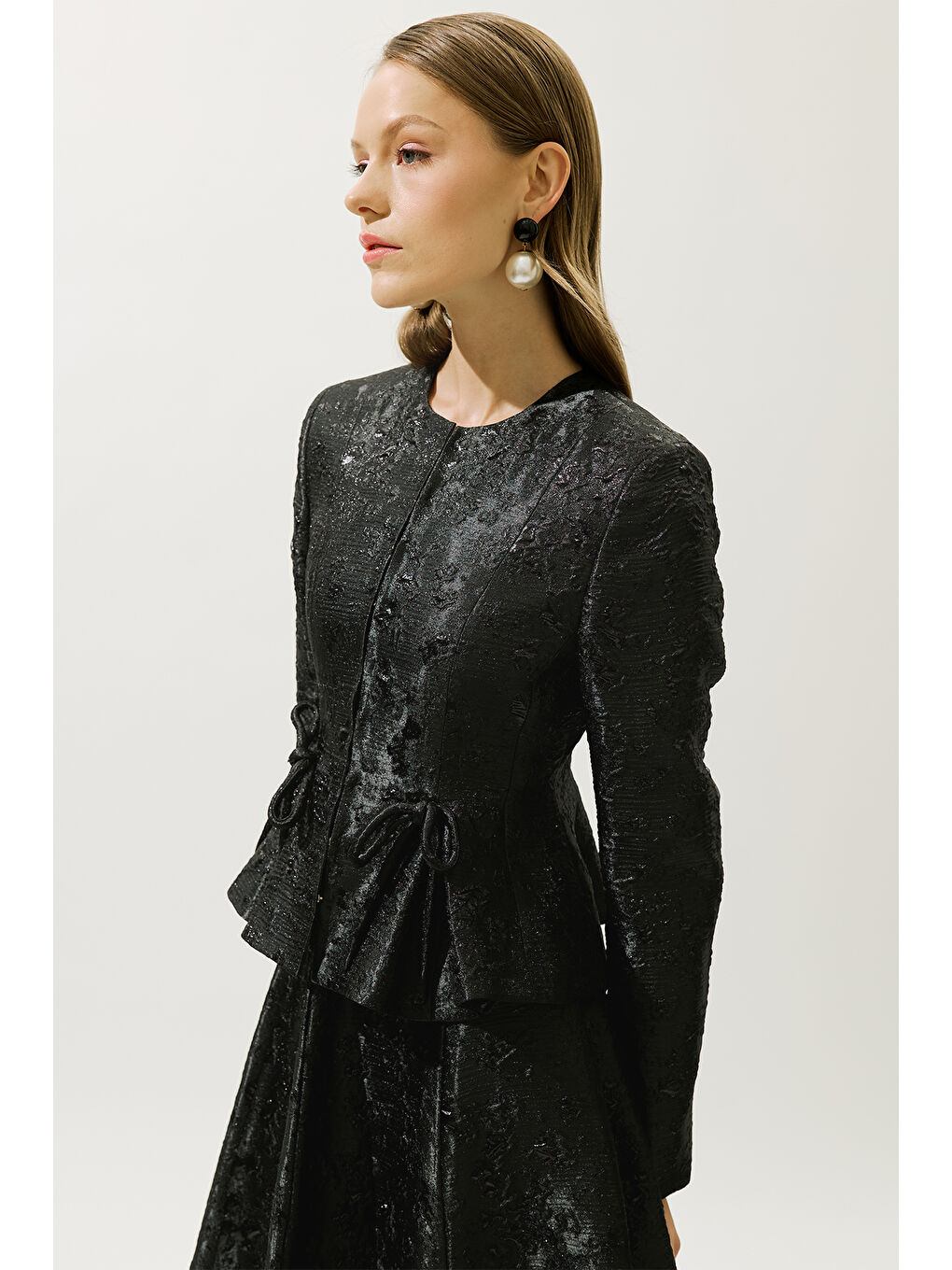 Mary Abiye Jakar Ceket Siyah-3