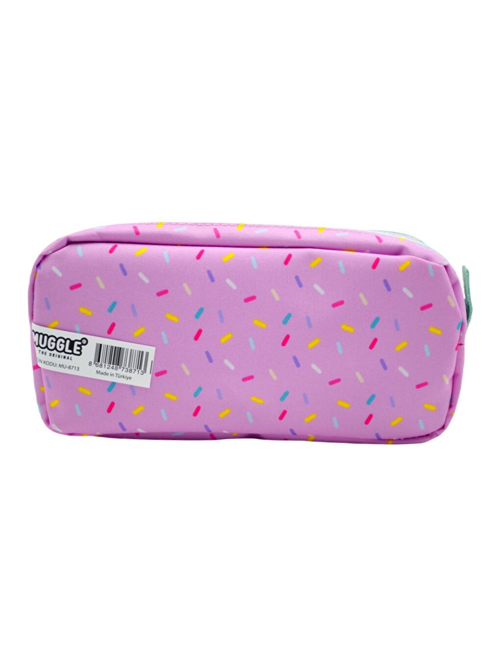 Pink Ice Cream 2 Gözlü Kalemlik Çantası (MU-8713)-4