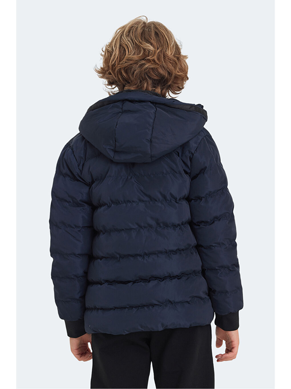 Lacivert CAPTAIN Unisex Çocuk Şişme Mont-1