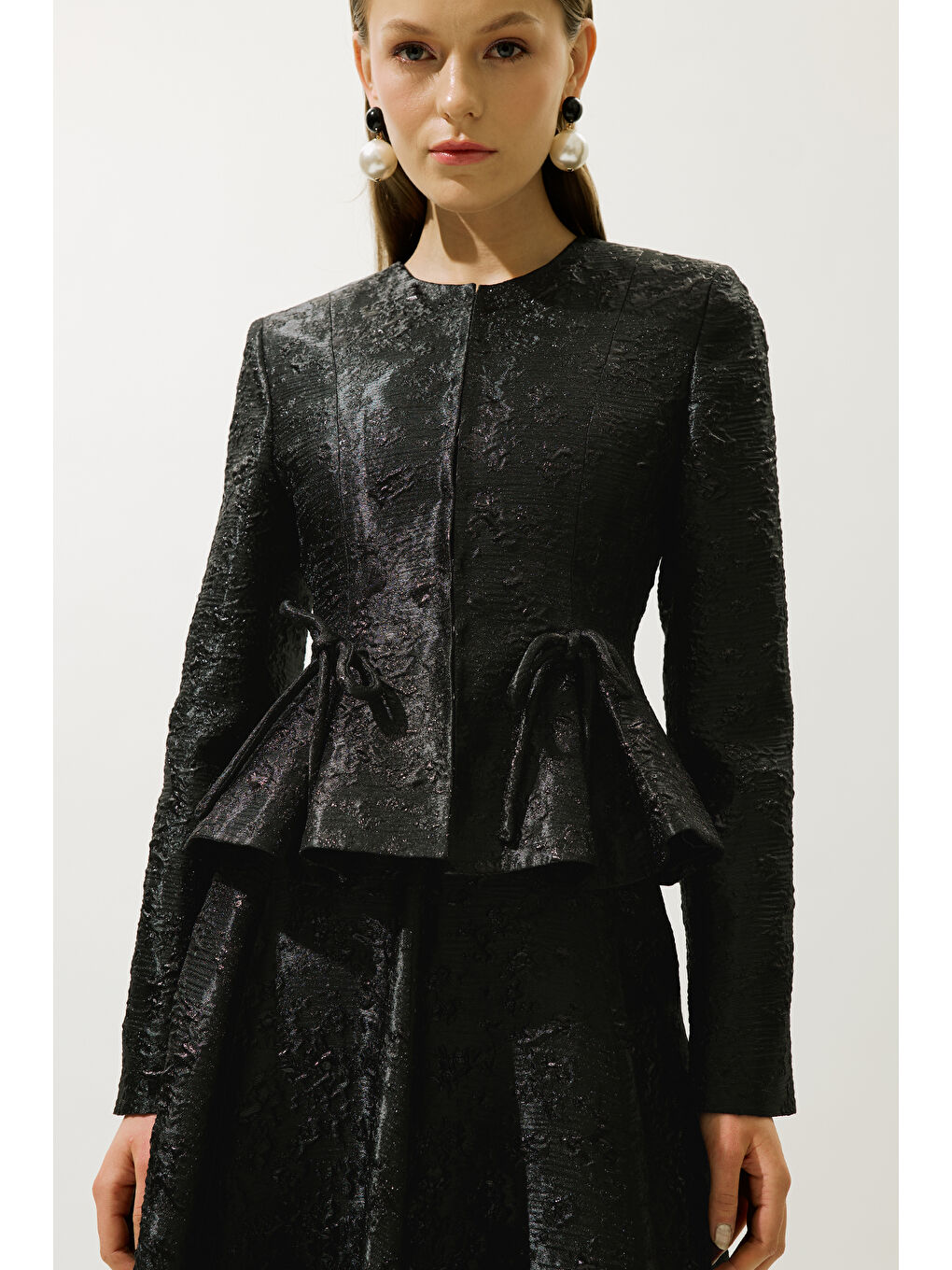 Mary Abiye Jakar Ceket Siyah-6