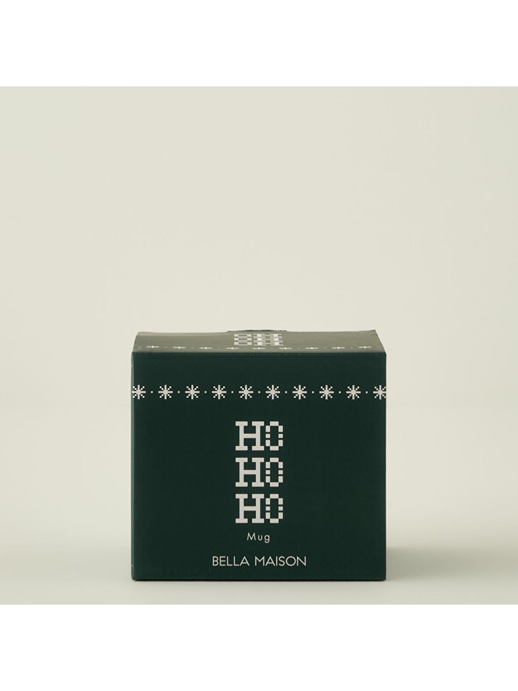 Hohoho Yılbaşı Stoneware Kupa Yeşil (470 cc)-2