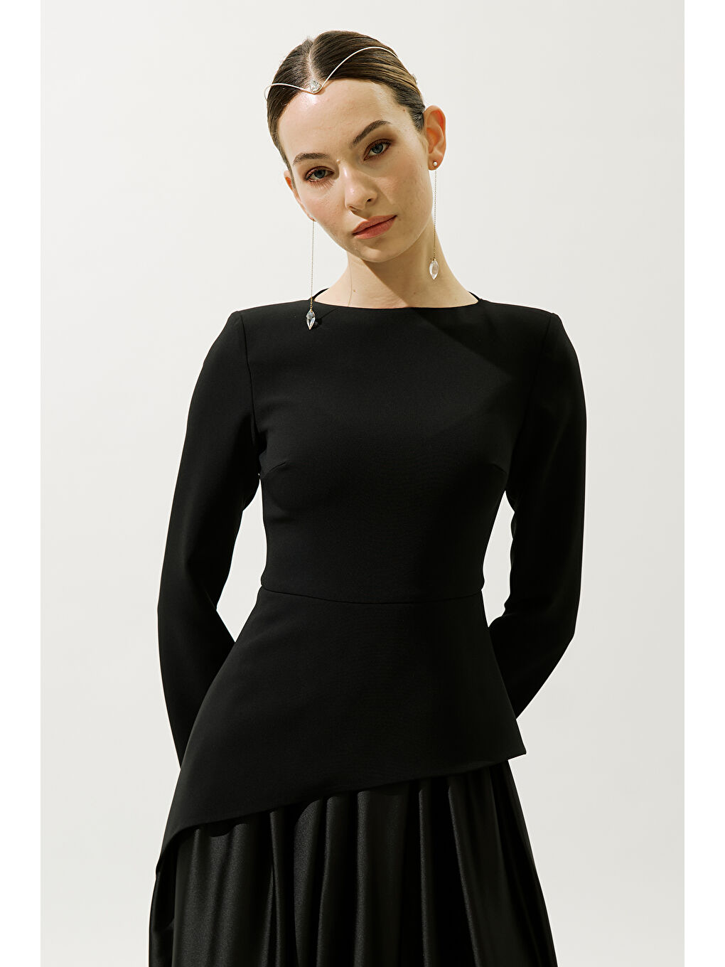 Annıta Abiye Elbise Siyah-1