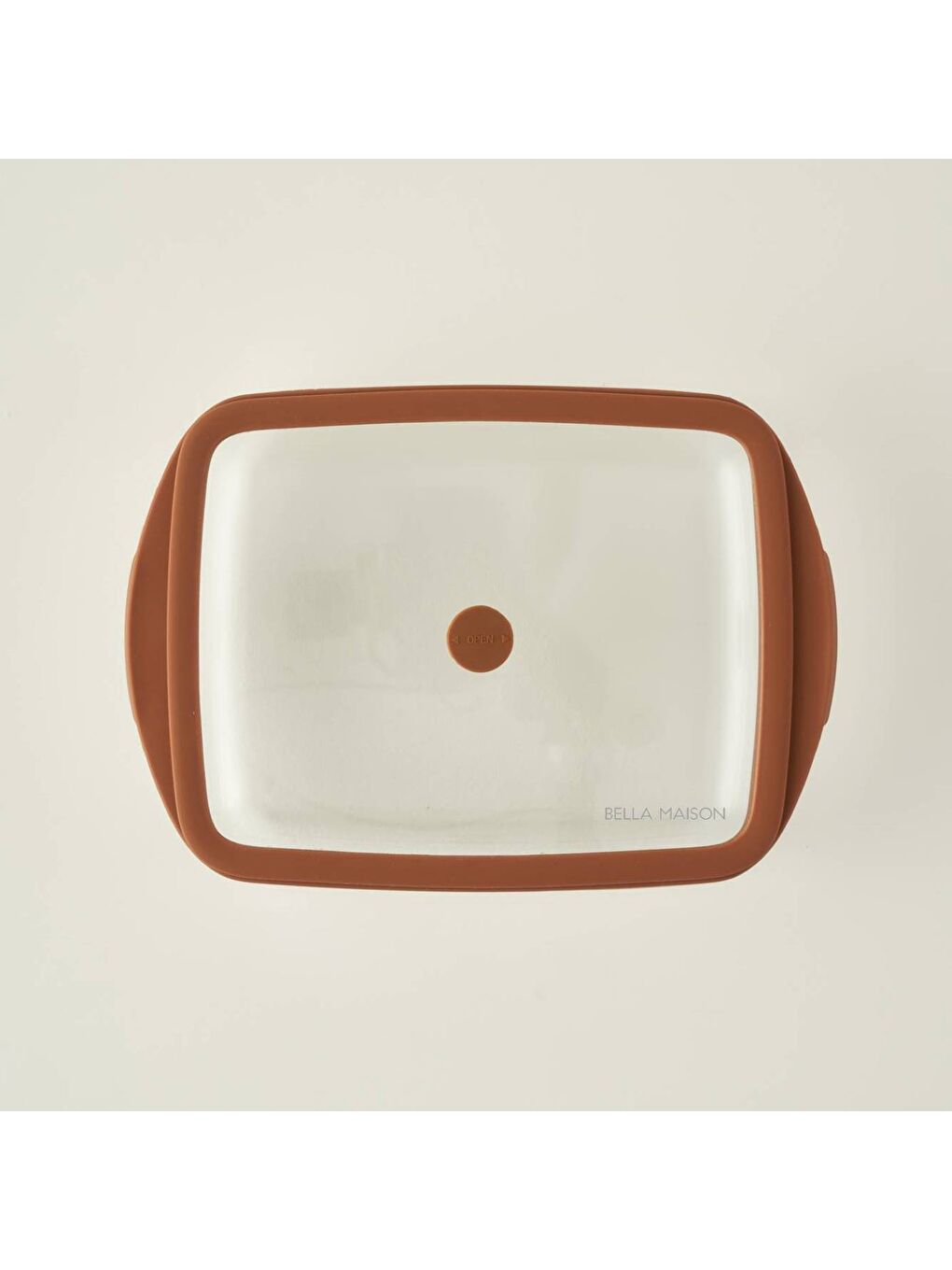 Sandy Cam Fırın Kabı Kahverengi (1600 cc)-3