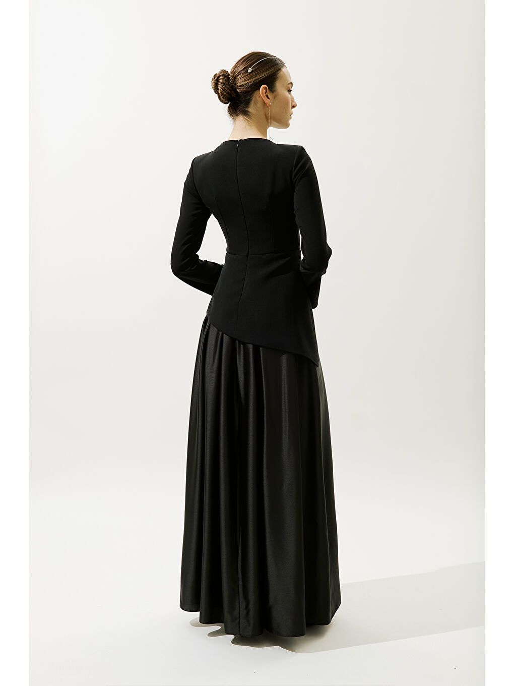 Annıta Abiye Elbise Siyah-7