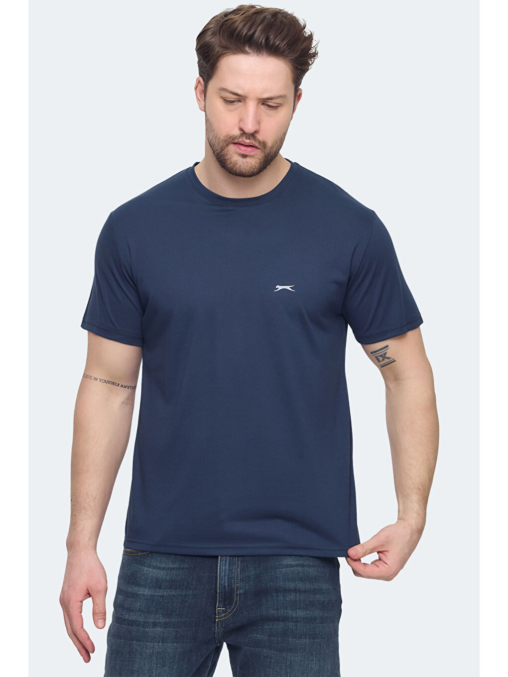 KRATER Erkek Lacivert Tişört-5