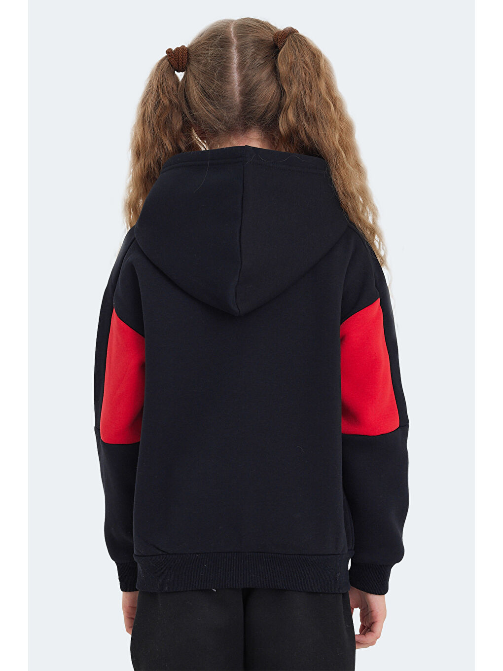 Kız  Çocuk Sweatshirt Lacivert / Kırmızı-1