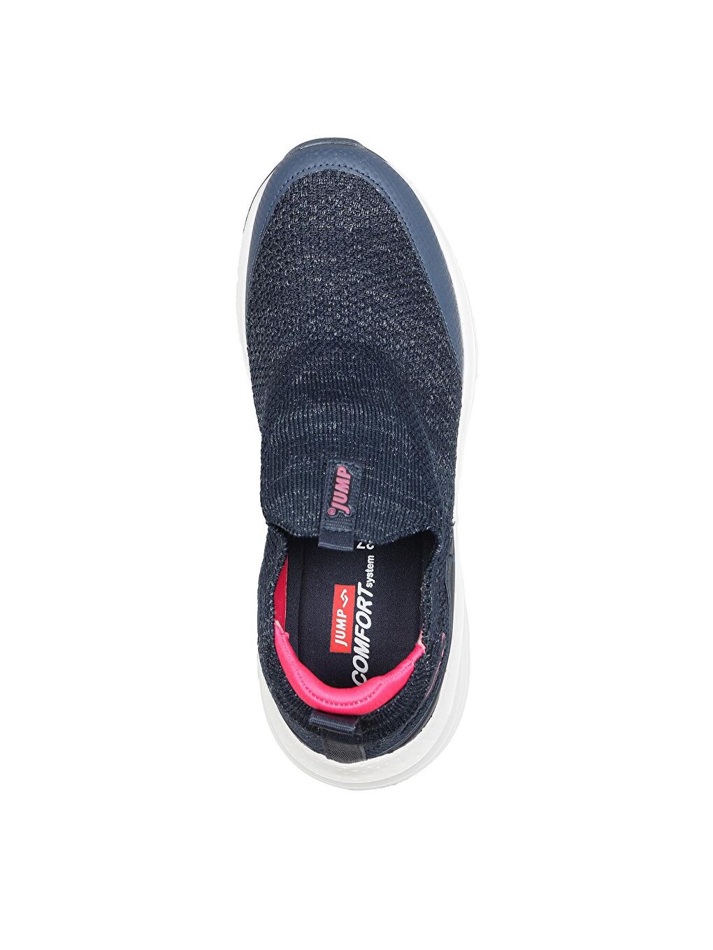 27381 Slip-On Lacivert - Fuşya Kadın Sneaker Günlük Spor Ayakkabı-6