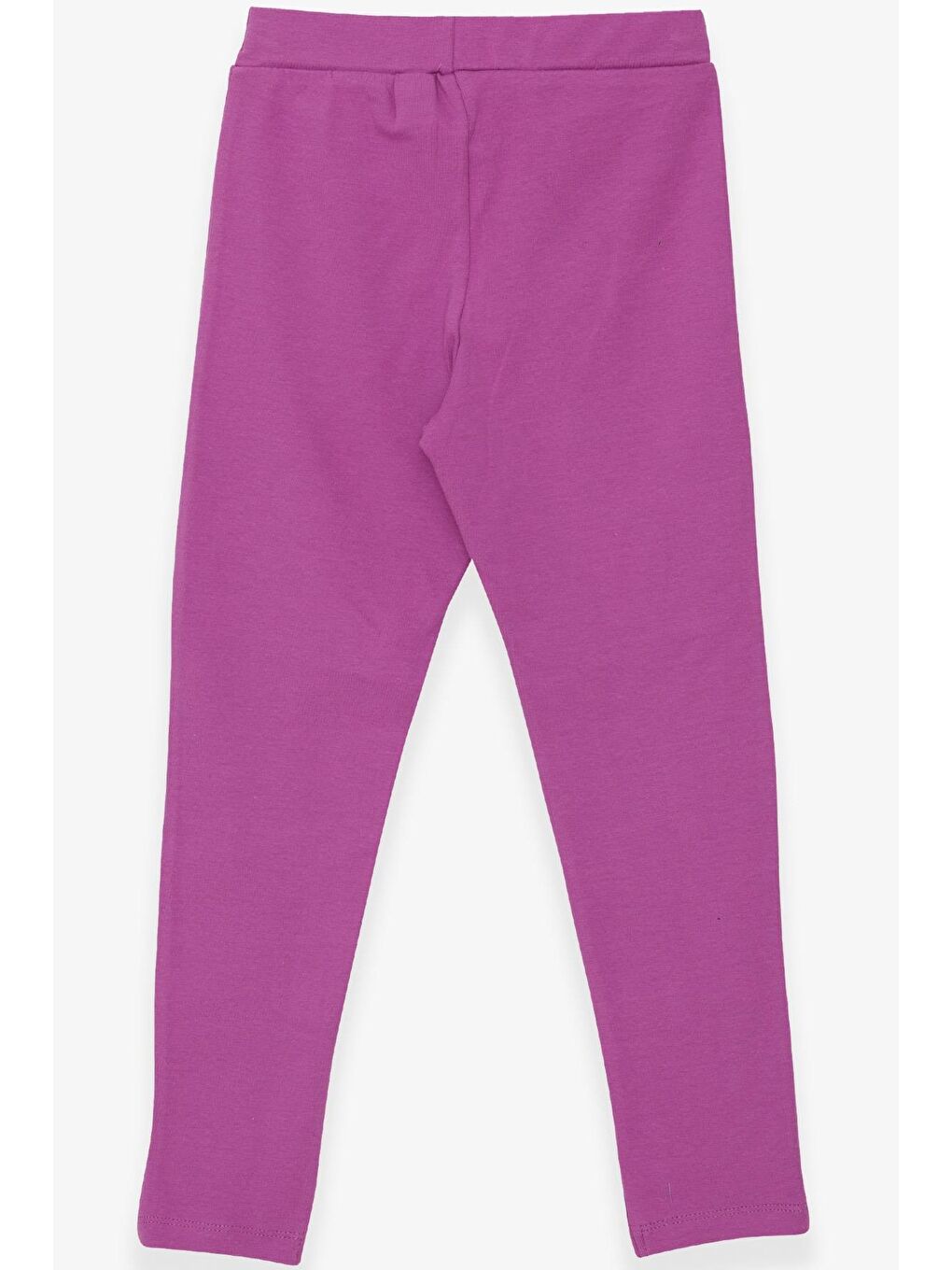 Kız Çocuk Tayt Basic Mor (8-14 Yaş)-1