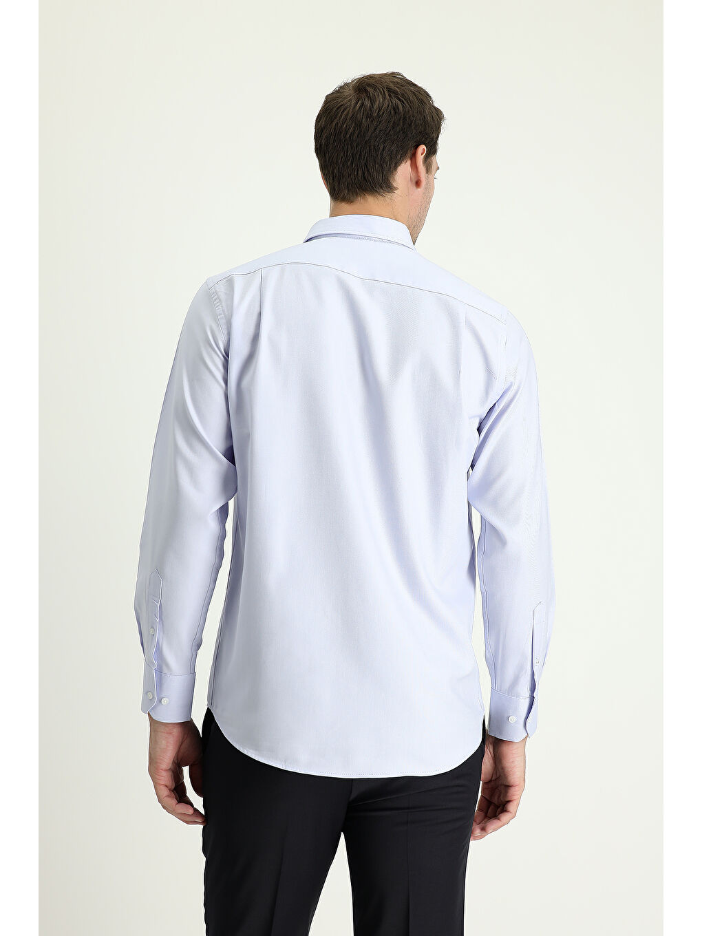 Mavi Uzun Kol Regular Fit Oxford Pamuk Gömlek-2