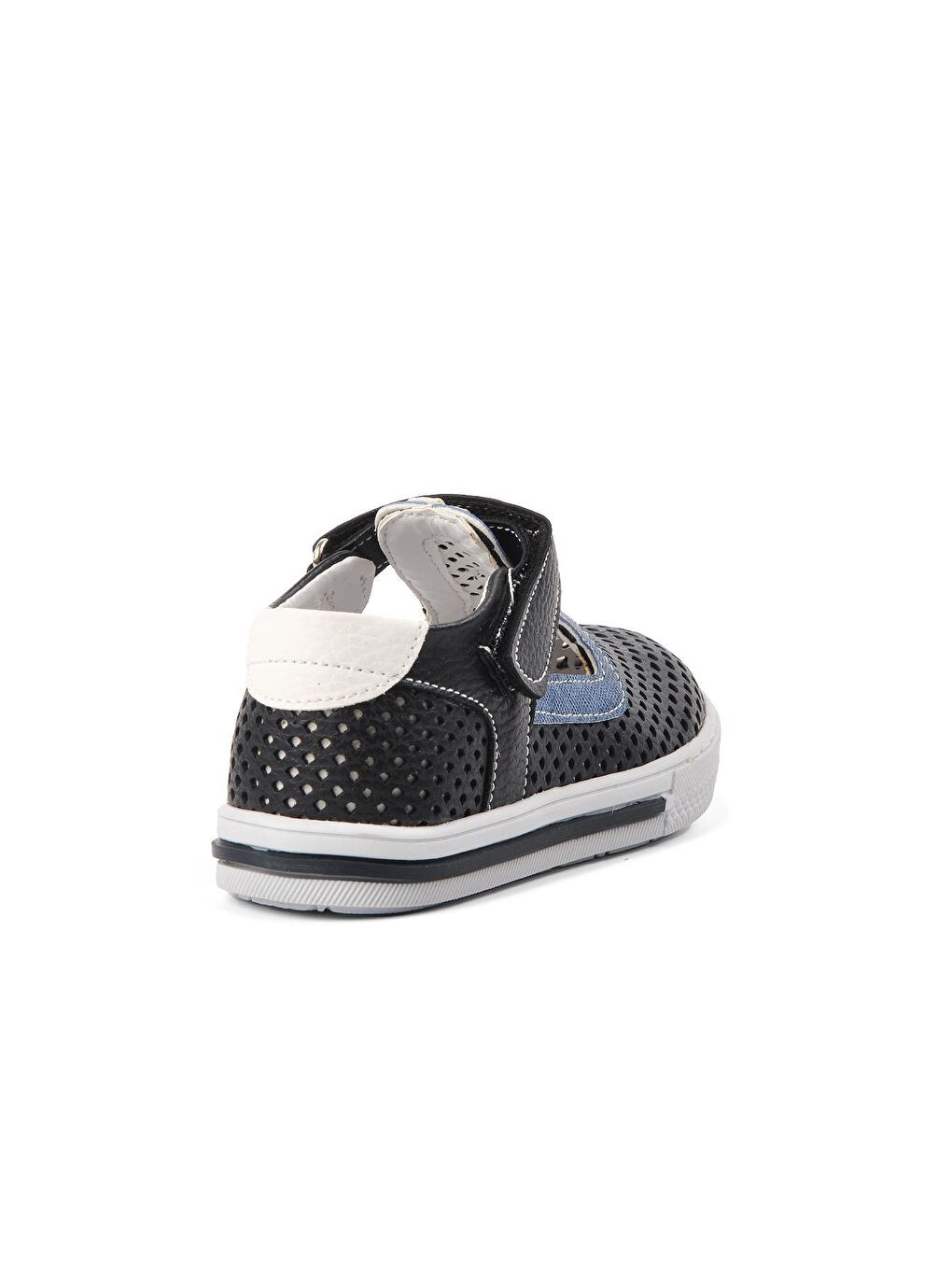 Lacivert Cırtlı Ortopedik Erkek Çocuk Sandalet 2000-P-3