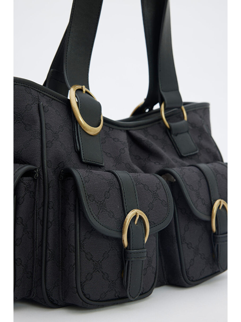 Candıce Çok Cepli Çanta Siyah-5