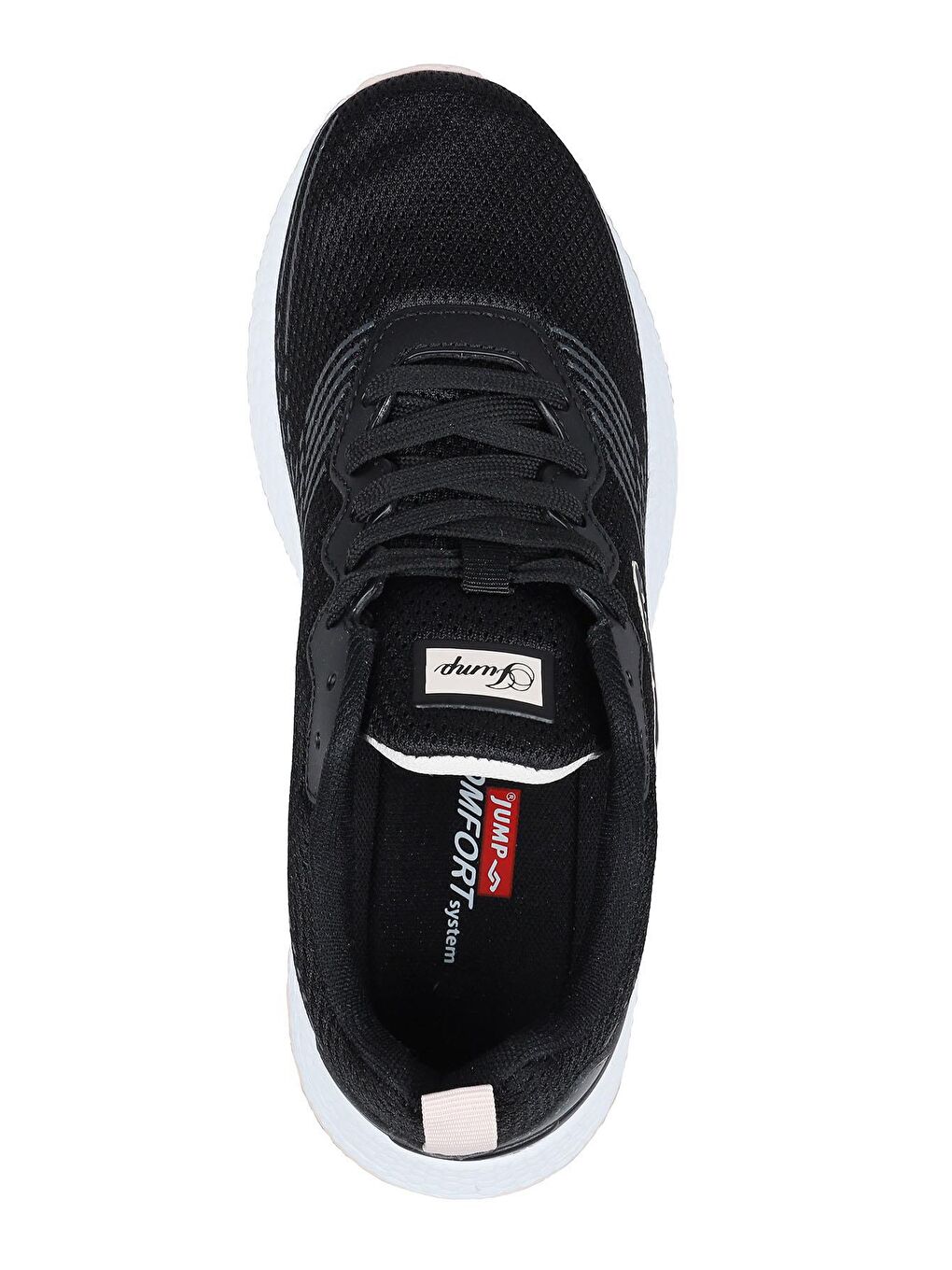 29038 Siyah - Beyaz Kadın Sneaker Günlük Spor Ayakkabı-6