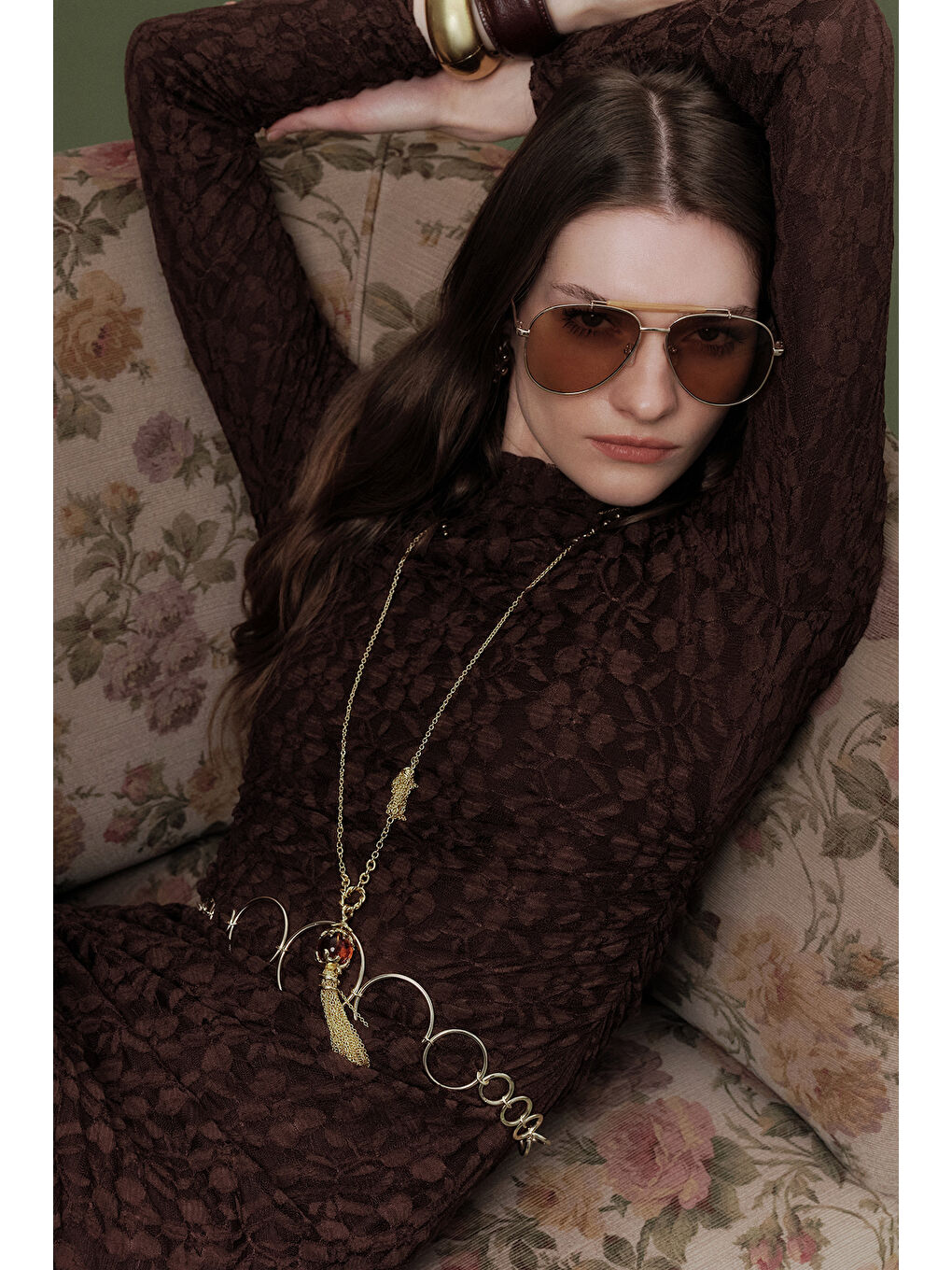 Sarı Halka Zincirli Kemer Gold-2