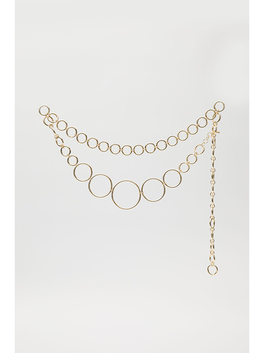 Sarı Halka Zincirli Kemer Gold-5