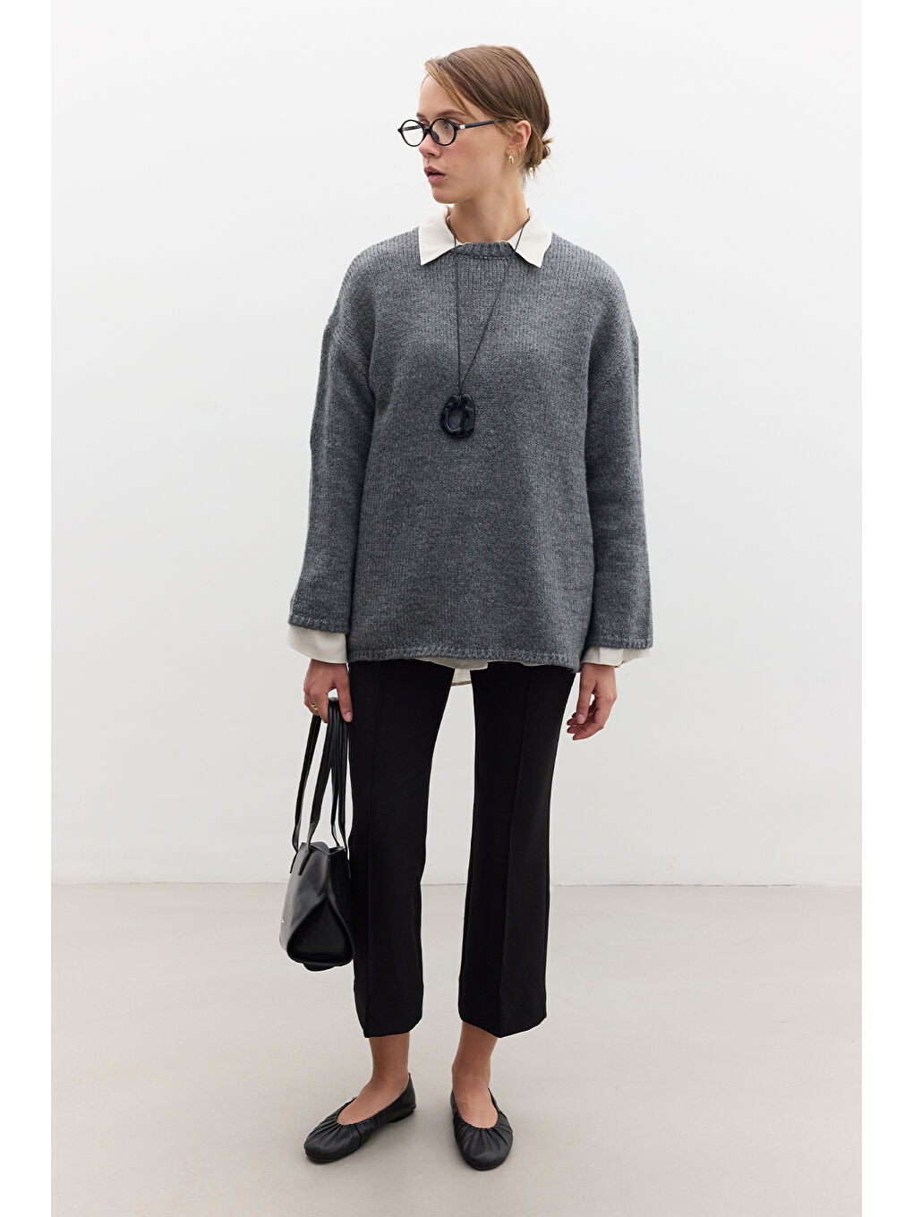 Oversize Kazak Antrasit-1