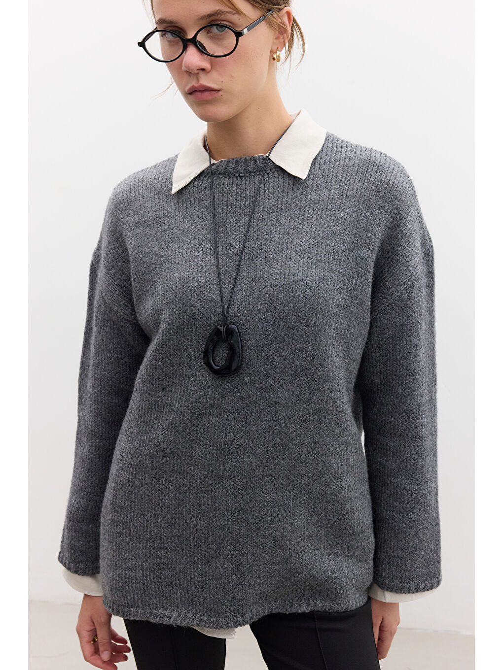 Oversize Kazak Antrasit-2