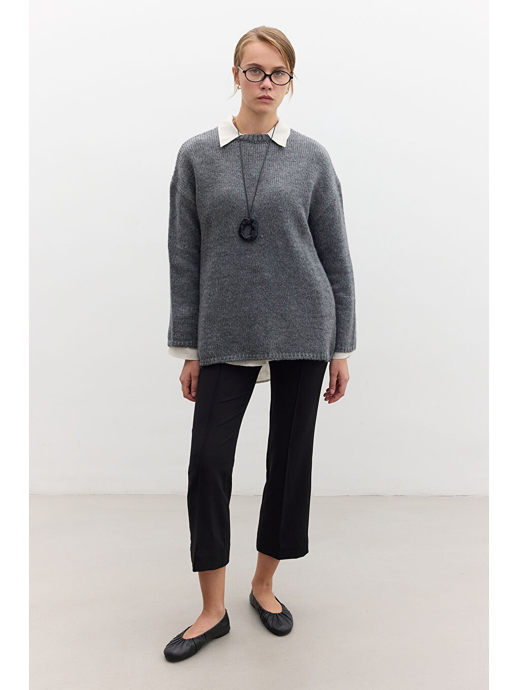 Oversize Kazak Antrasit-5