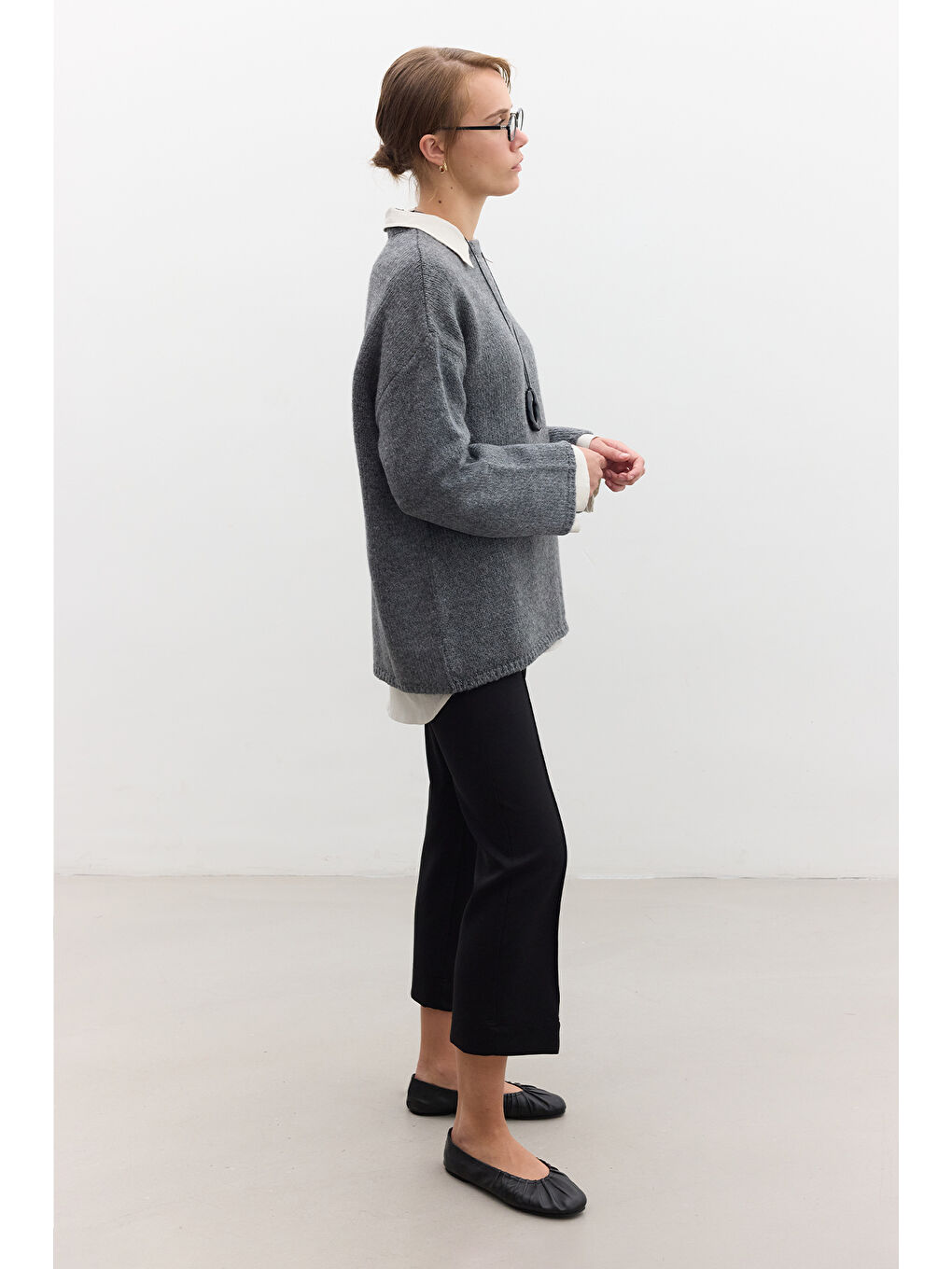 Oversize Kazak Antrasit-6