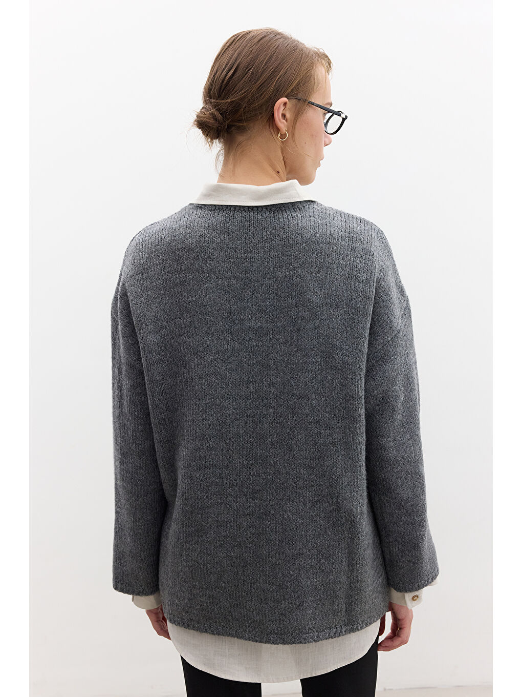 Oversize Kazak Antrasit-7