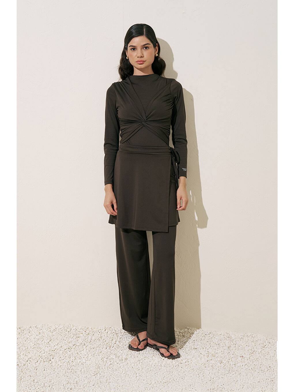 Anvelop Kapanan Mayo Etek Kahverengi-4