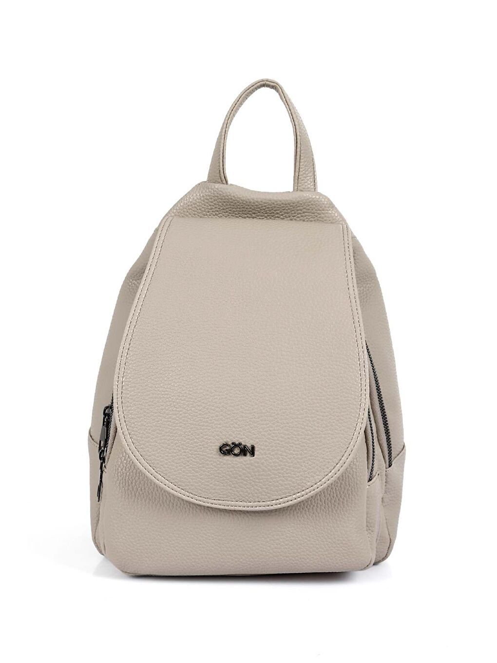 Bej Büyük Boy Kadın Sırt Ve El Çantası B6801