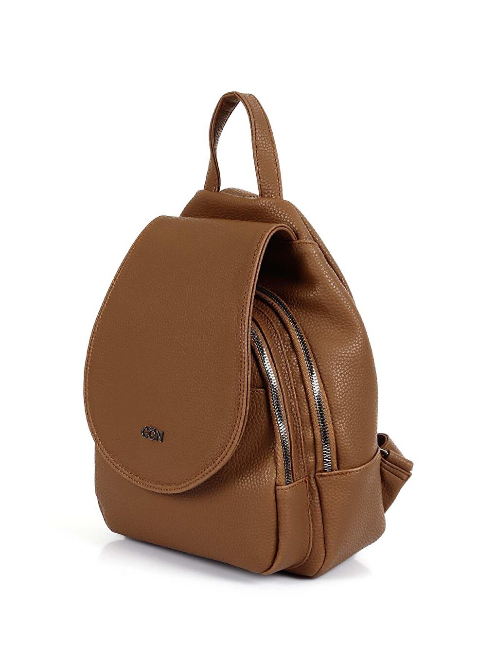 Kahverengi Büyük Boy Kadın Sırt Ve El Çantası B6801-2