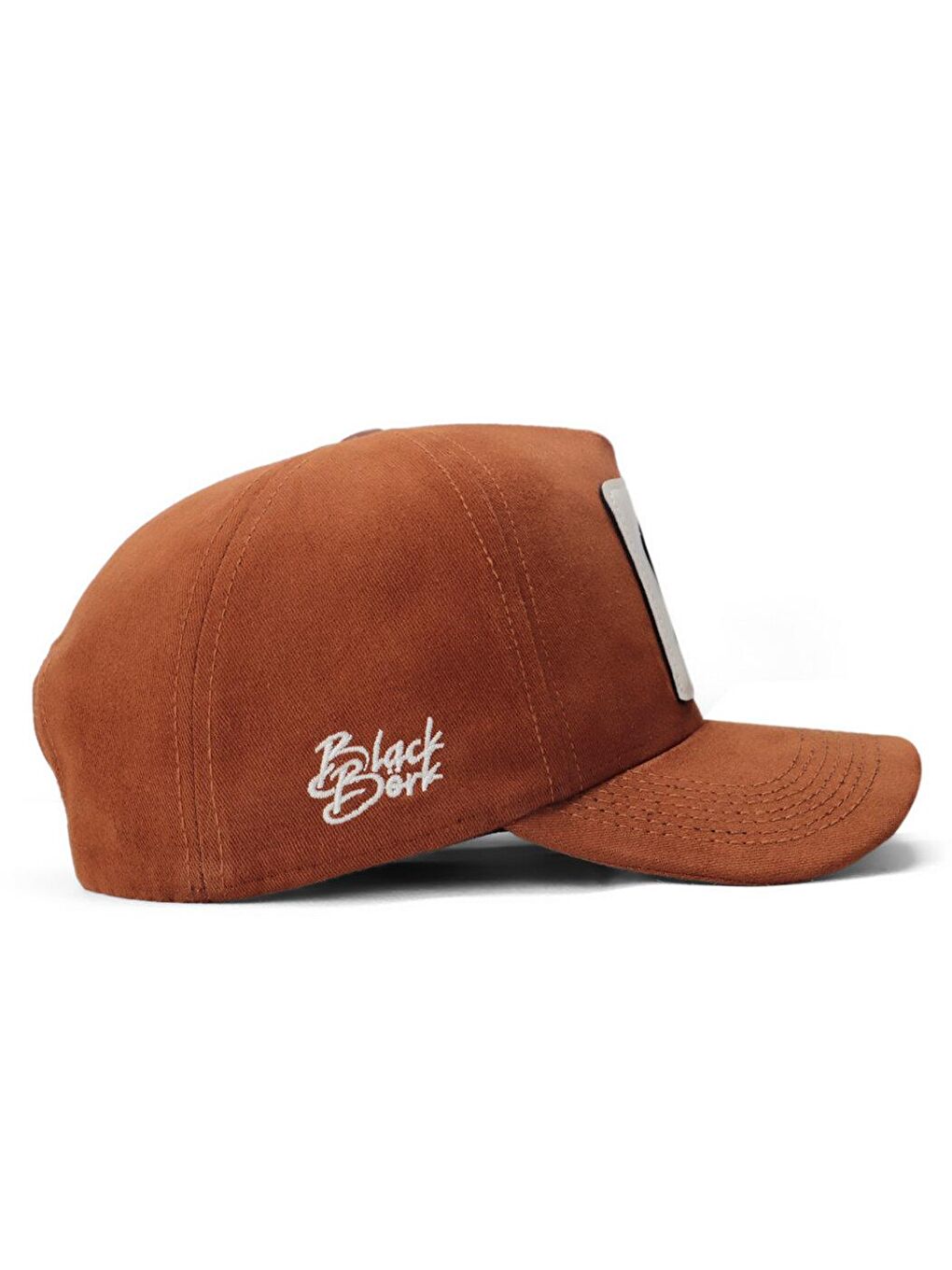 BlackBörk Camel-Kahverengi V1 Baseball Aslan - 5 Kod Logolu Unisex Camel Şapka (Cap) - 1