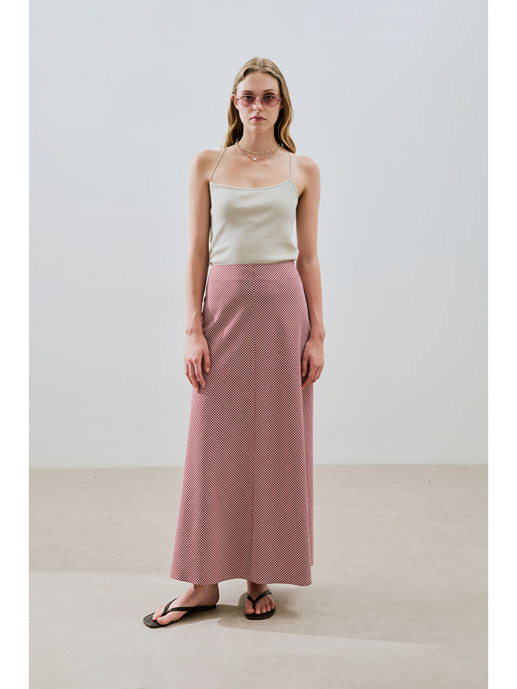 Pötikareli Etek Kırmızı-2