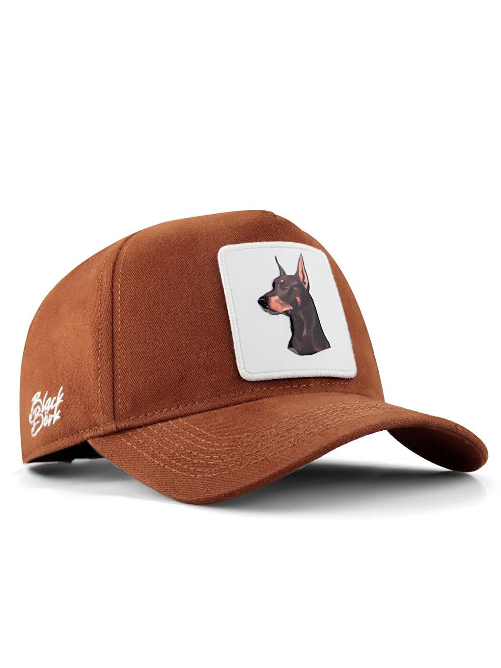 BlackBörk Camel-Kahverengi V1 Baseball Köpek - 2 Kod Logolu Unisex Camel Şapka (Cap)