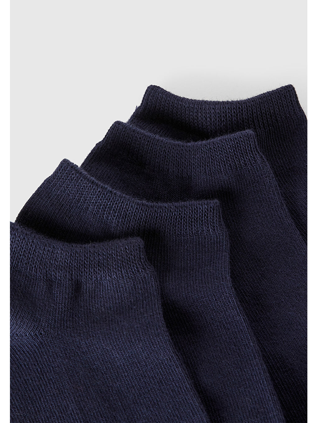 Erkek Çocuk İndigo Renkli 4'lü Patik Çorap-1