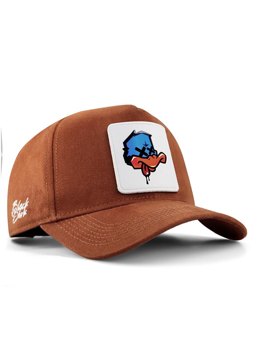 Sarı V1 Baseball Ördek - 2 Kod Logolu Unisex Camel Şapka (Cap)