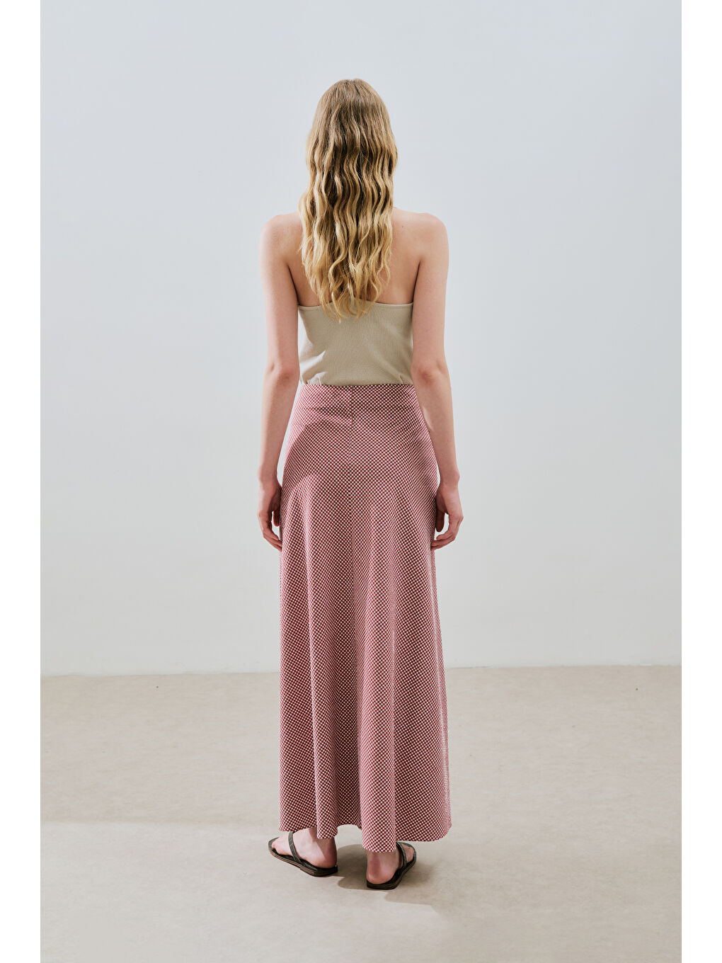 Pötikareli Etek Kırmızı-5